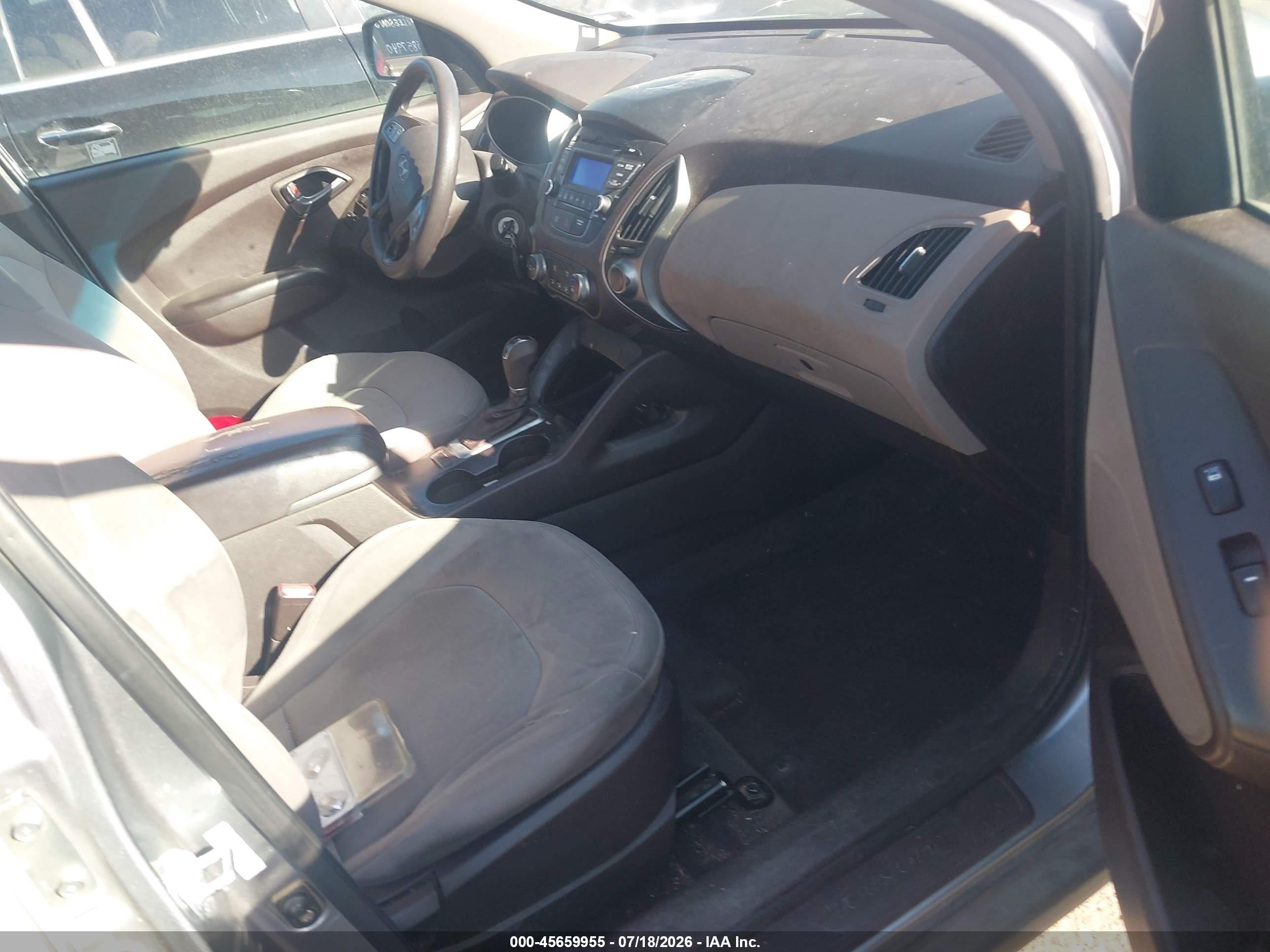 2015 Hyundai Tucson Gls Silver vin: KM8JTCAF4FU033578