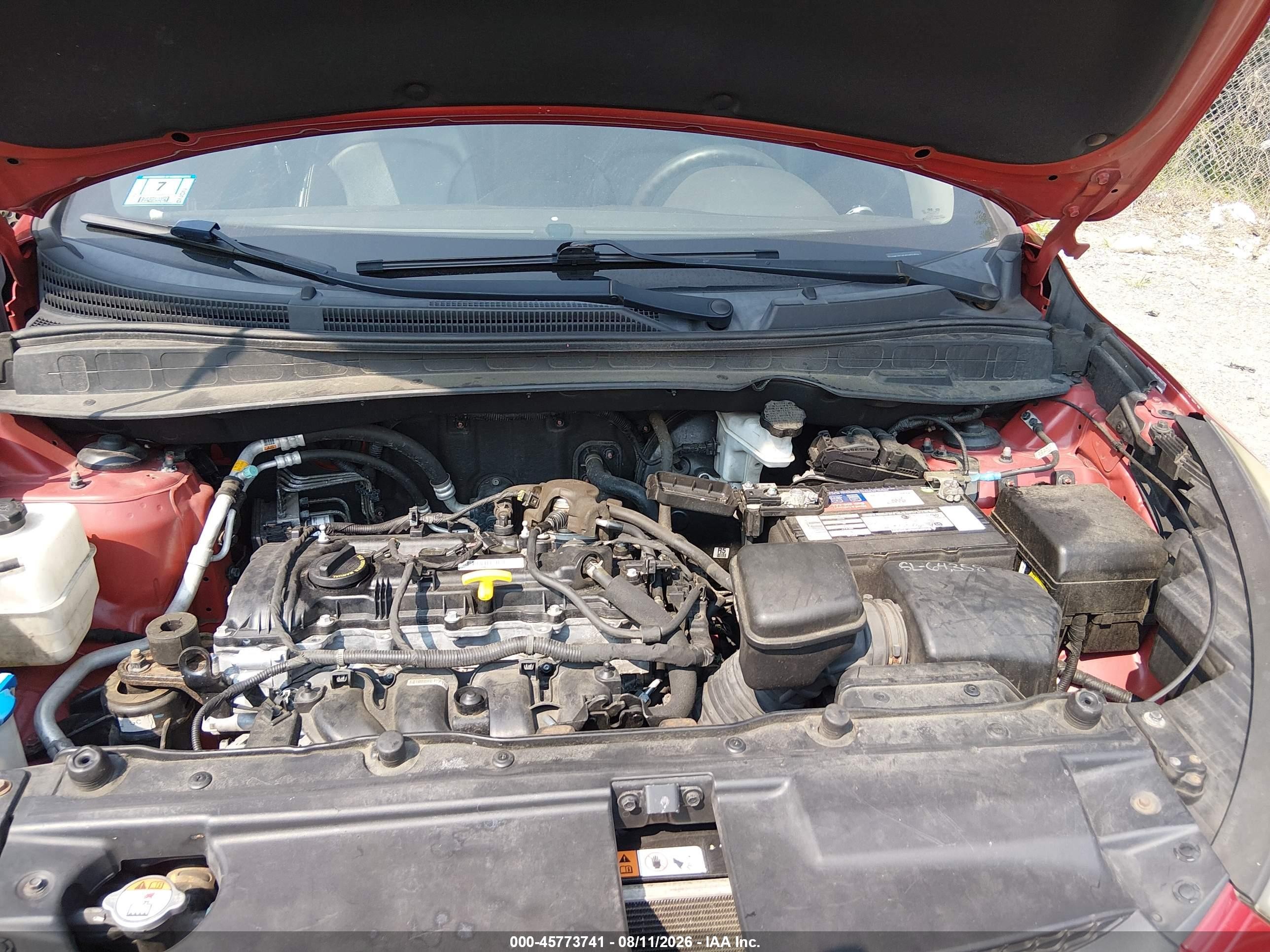 2015 Hyundai Tucson Gls Красный vin: KM8JTCAF4FU050834