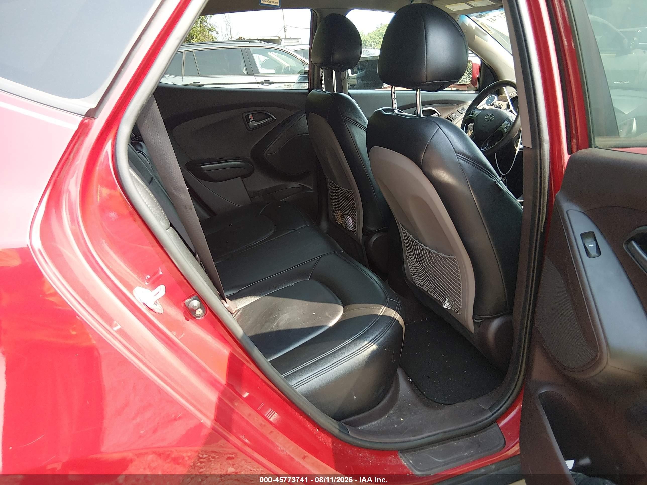 2015 Hyundai Tucson Gls Красный vin: KM8JTCAF4FU050834