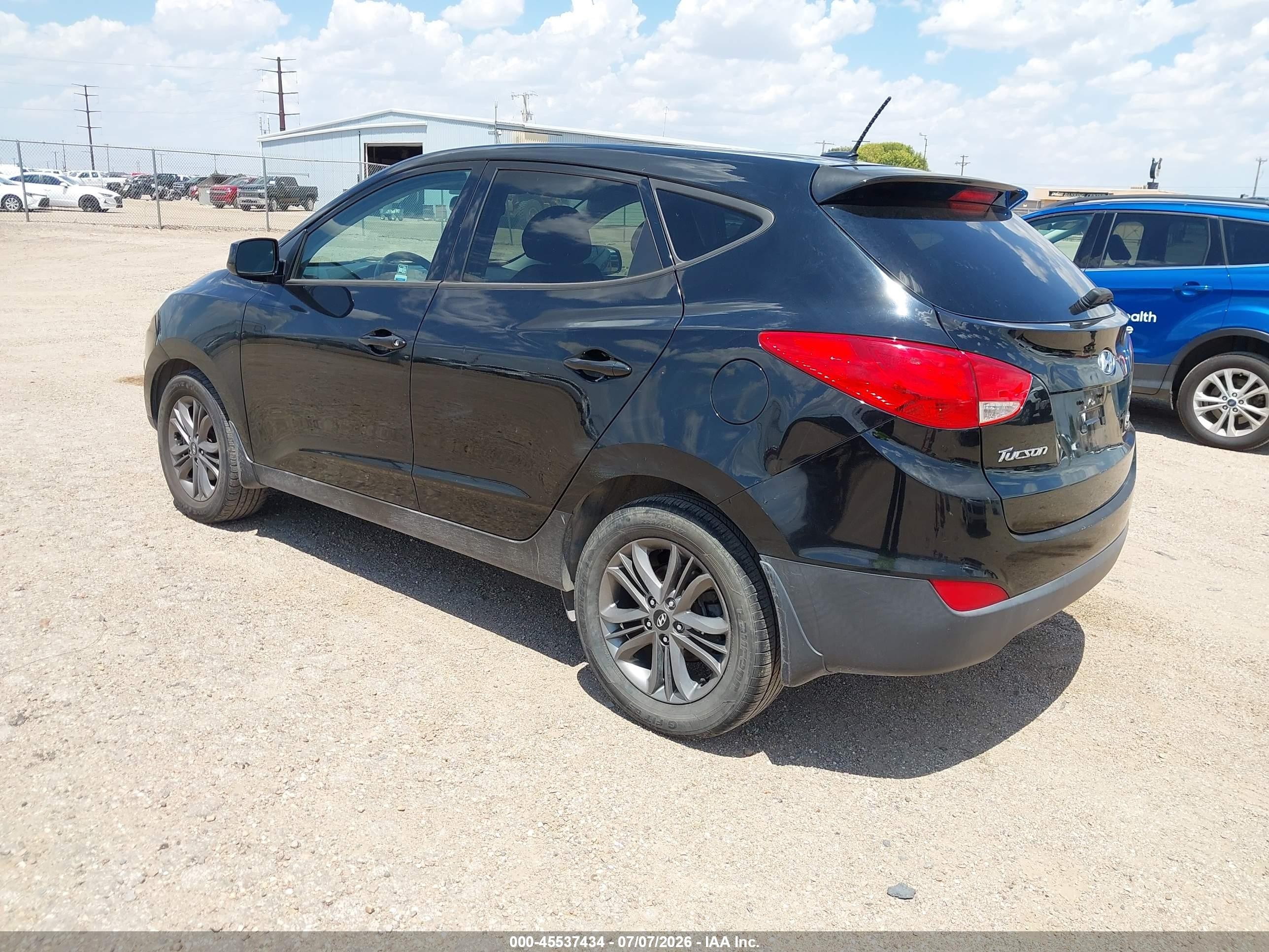 2015 Hyundai Tucson Gls Black vin: KM8JTCAF4FU061591