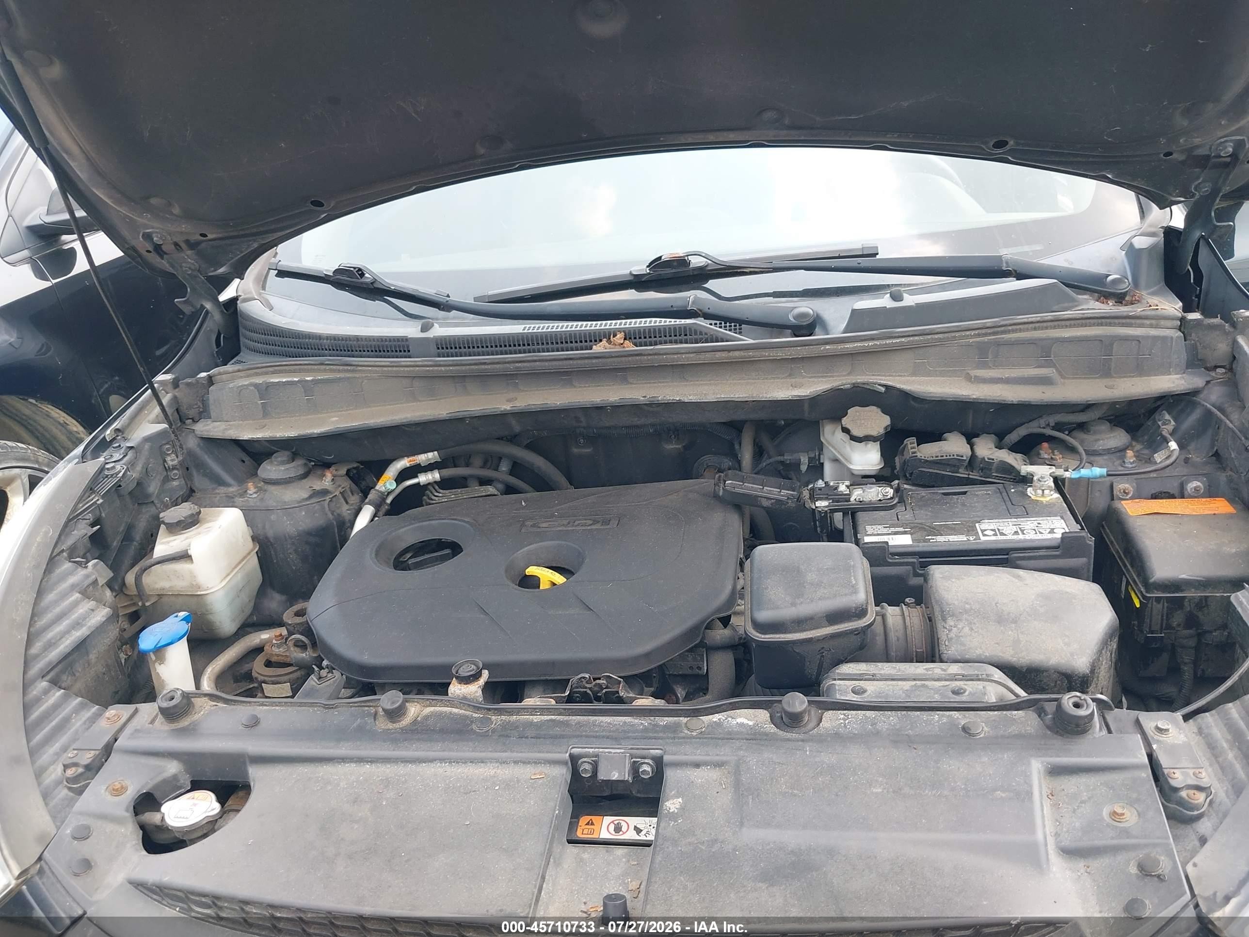 2015 Hyundai Tucson Gls Черный vin: KM8JTCAF4FU102284