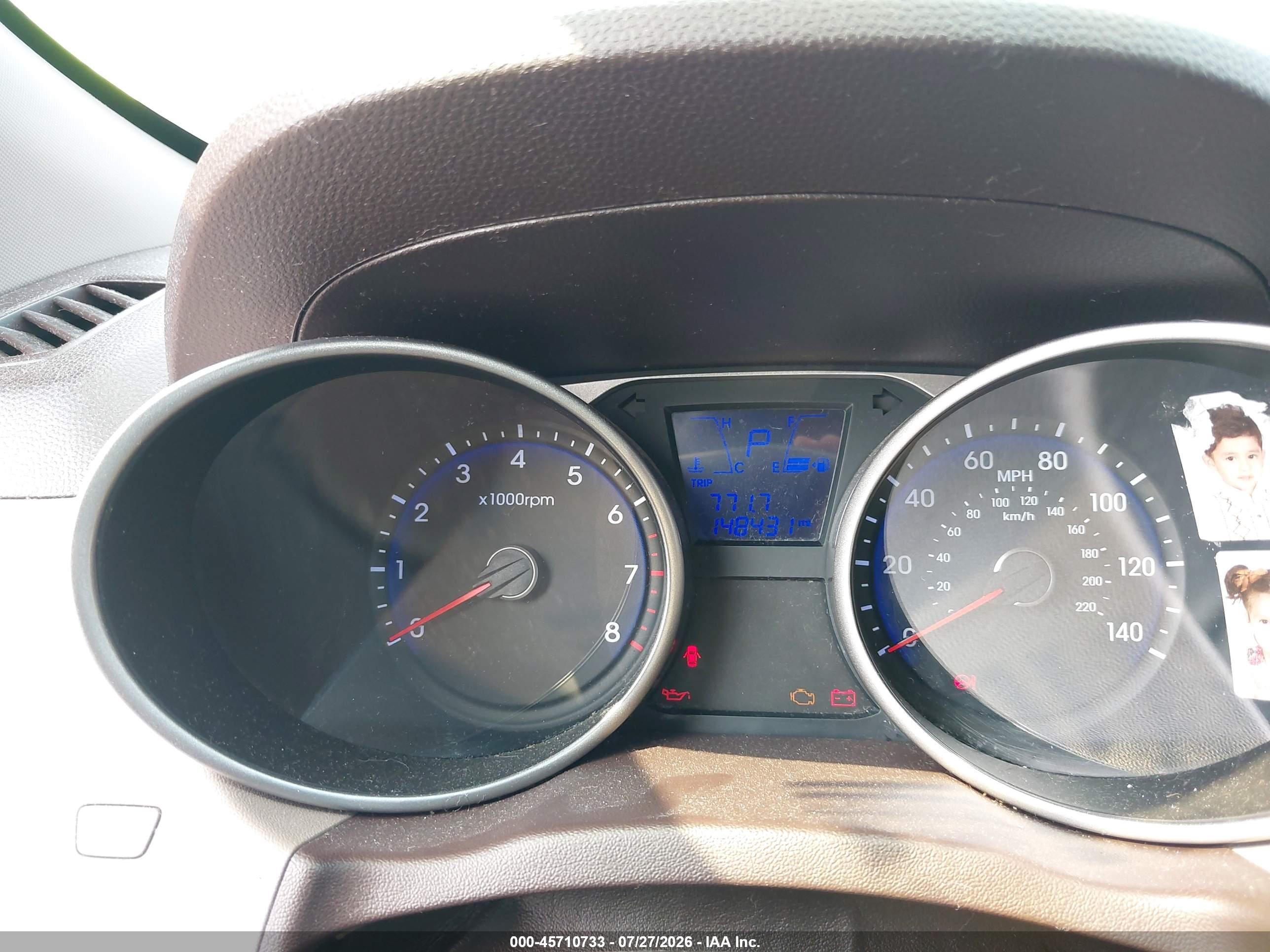2015 Hyundai Tucson Gls Черный vin: KM8JTCAF4FU102284