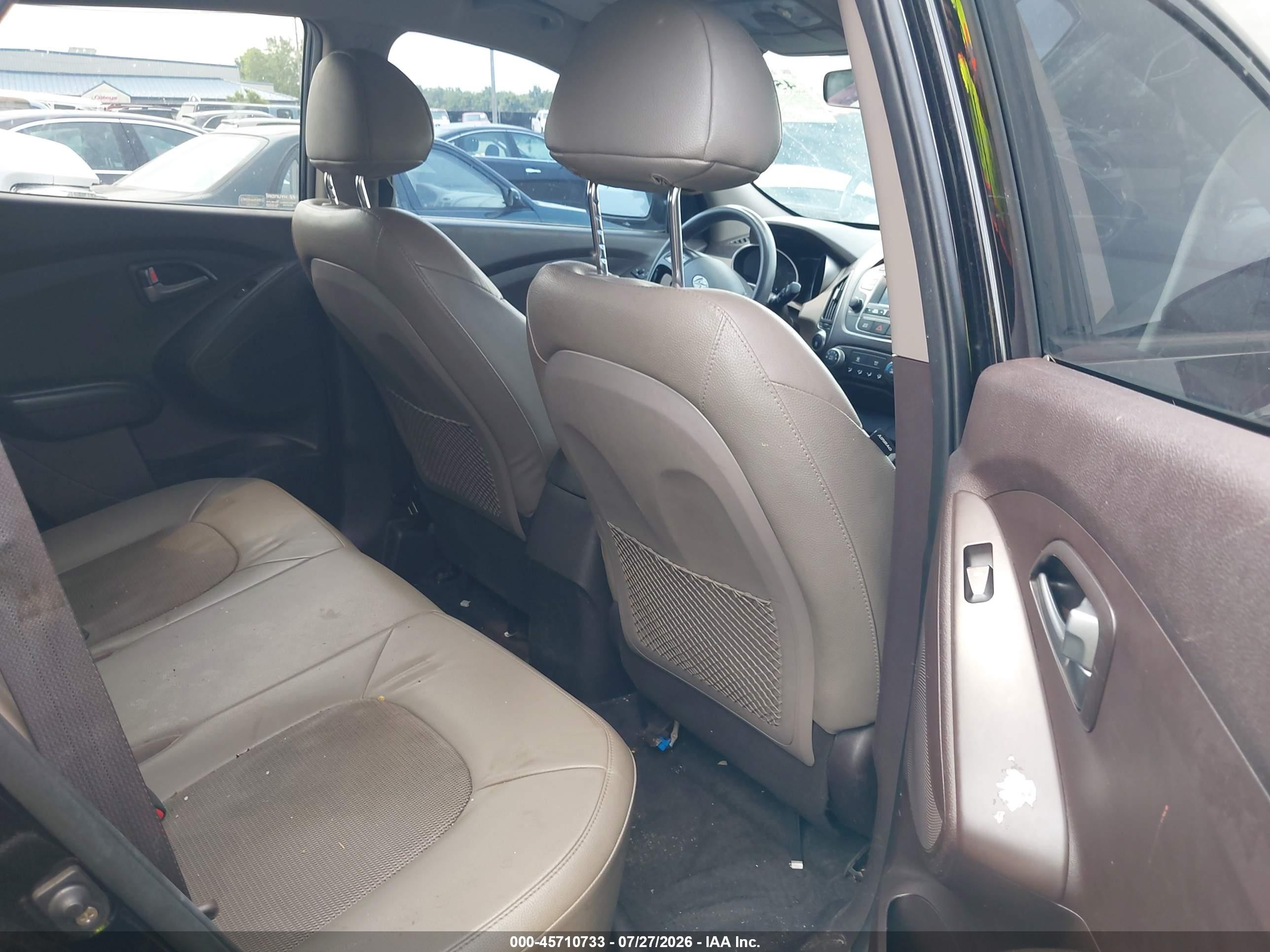 2015 Hyundai Tucson Gls Черный vin: KM8JTCAF4FU102284
