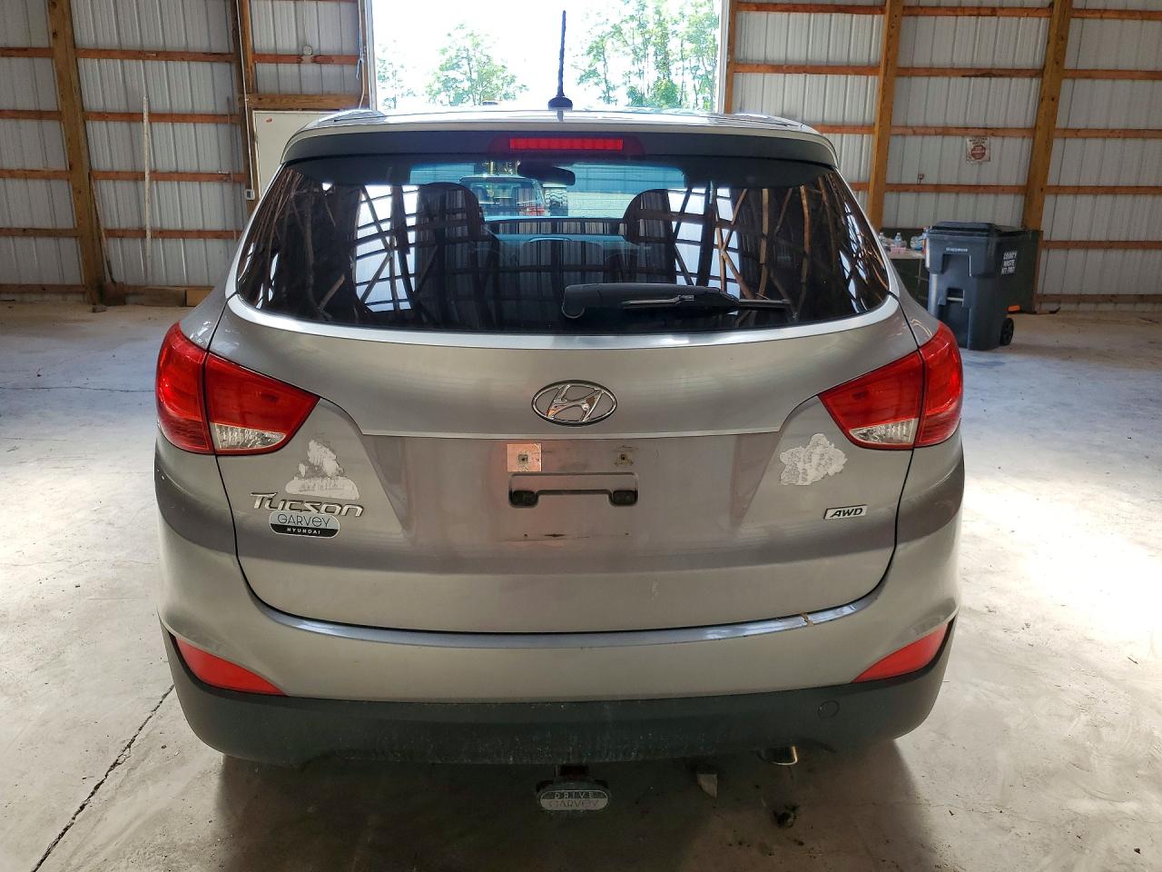 2015 Hyundai Tucson Gls Gray vin: KM8JTCAF4FU102849