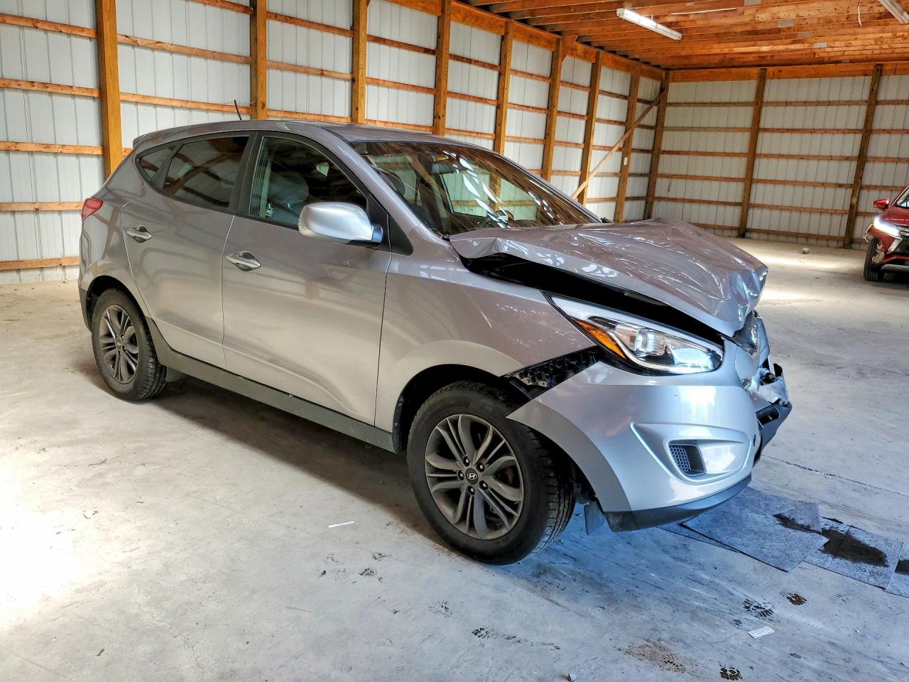 2015 Hyundai Tucson Gls Gray vin: KM8JTCAF4FU102849