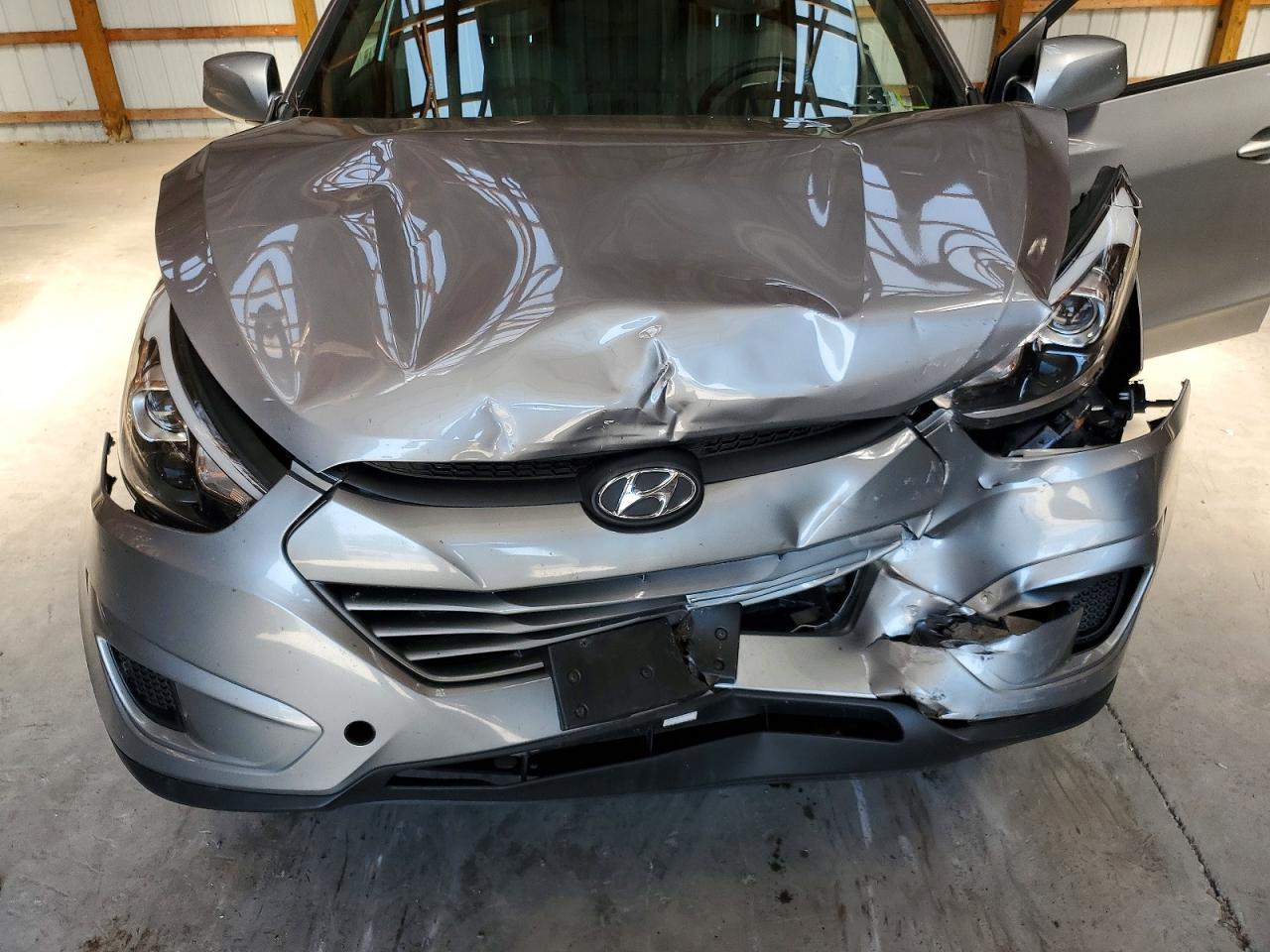 2015 Hyundai Tucson Gls Gray vin: KM8JTCAF4FU102849