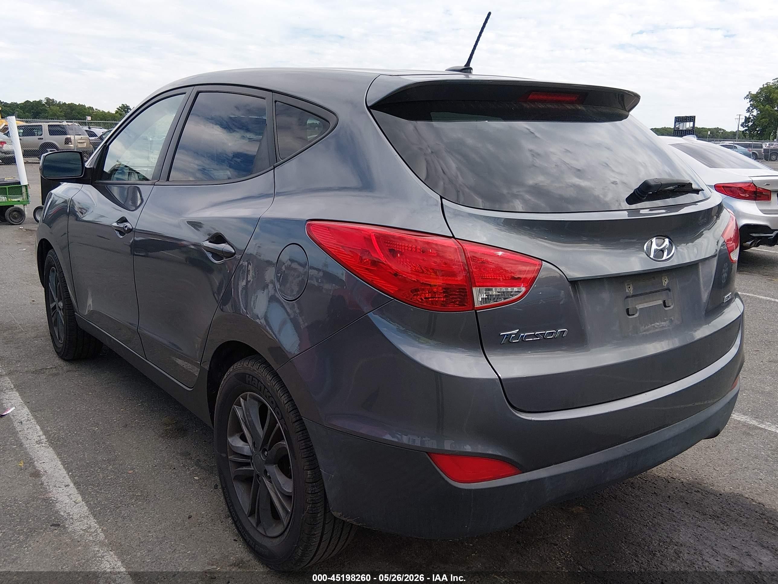 2015 Hyundai Tucson Gls Gray vin: KM8JTCAF5FU008463