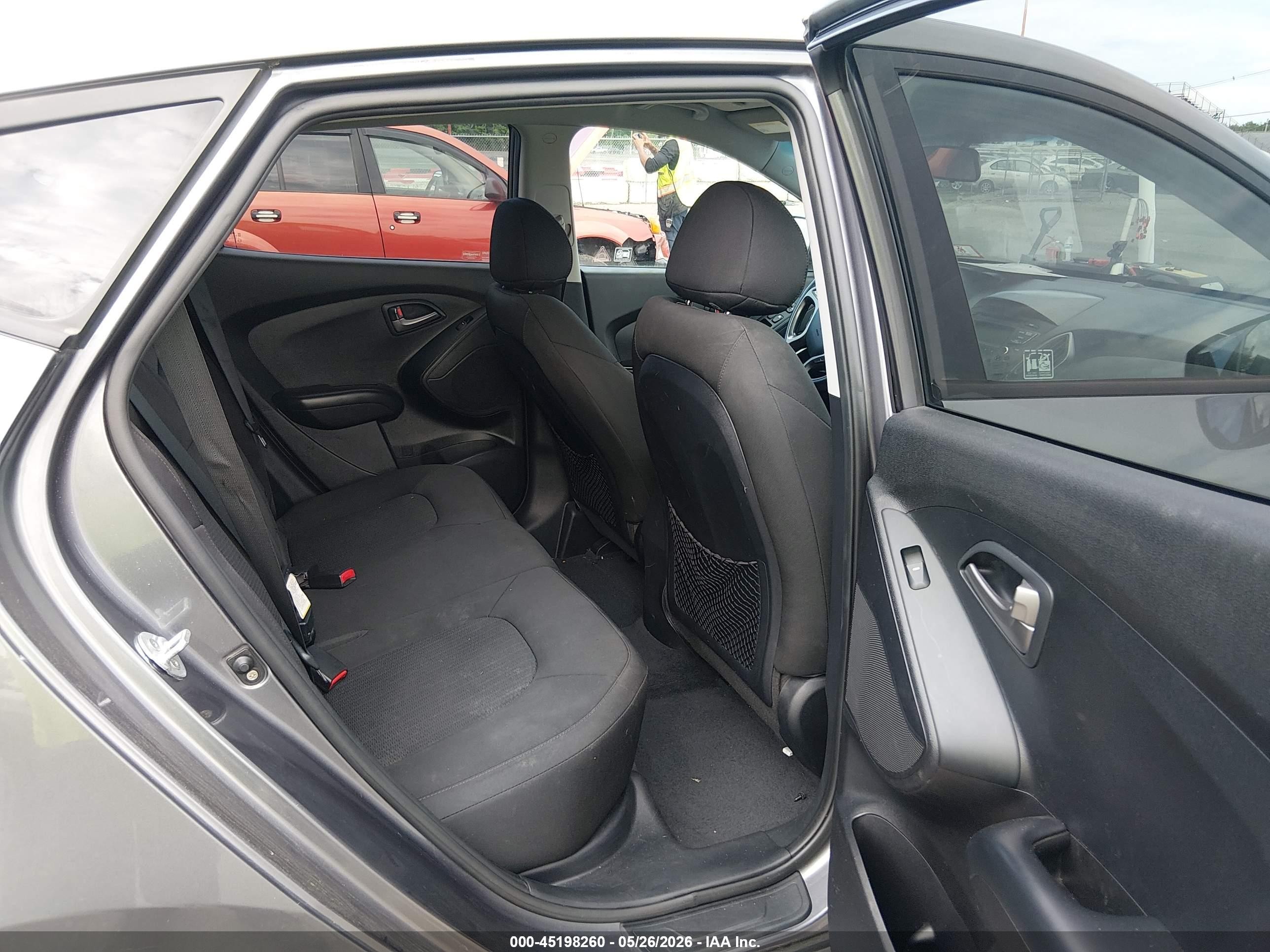 2015 Hyundai Tucson Gls Gray vin: KM8JTCAF5FU008463