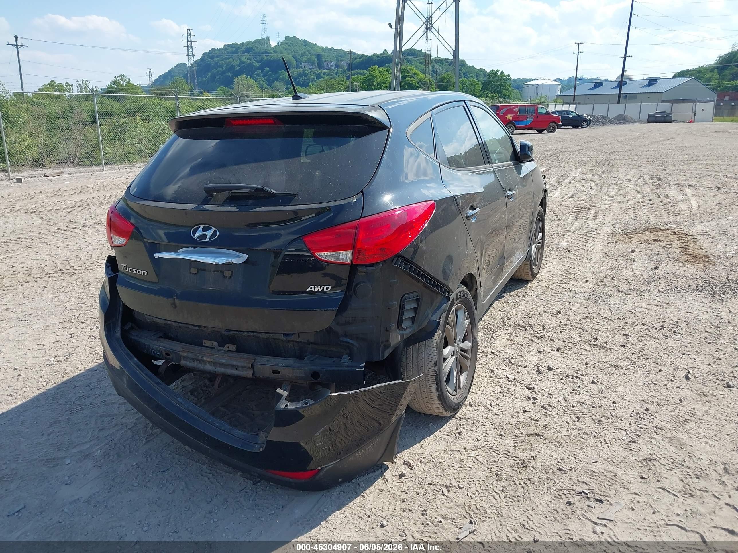2015 Hyundai Tucson Gls Black vin: KM8JTCAF5FU022850
