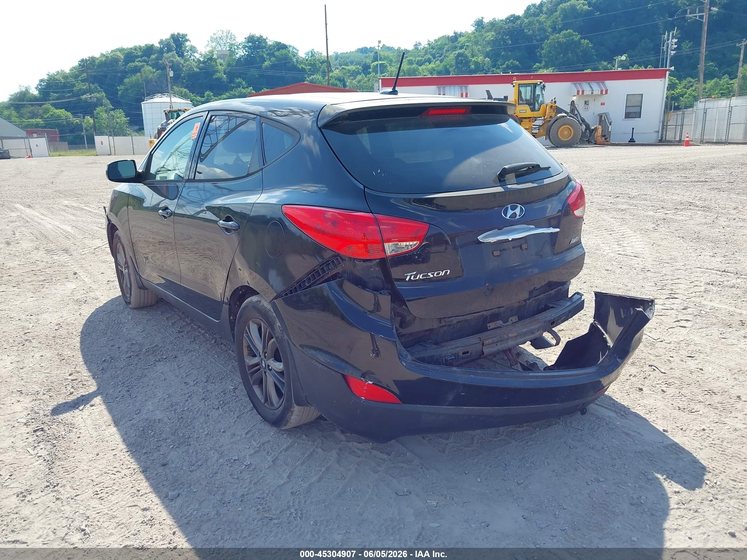 2015 Hyundai Tucson Gls Black vin: KM8JTCAF5FU022850