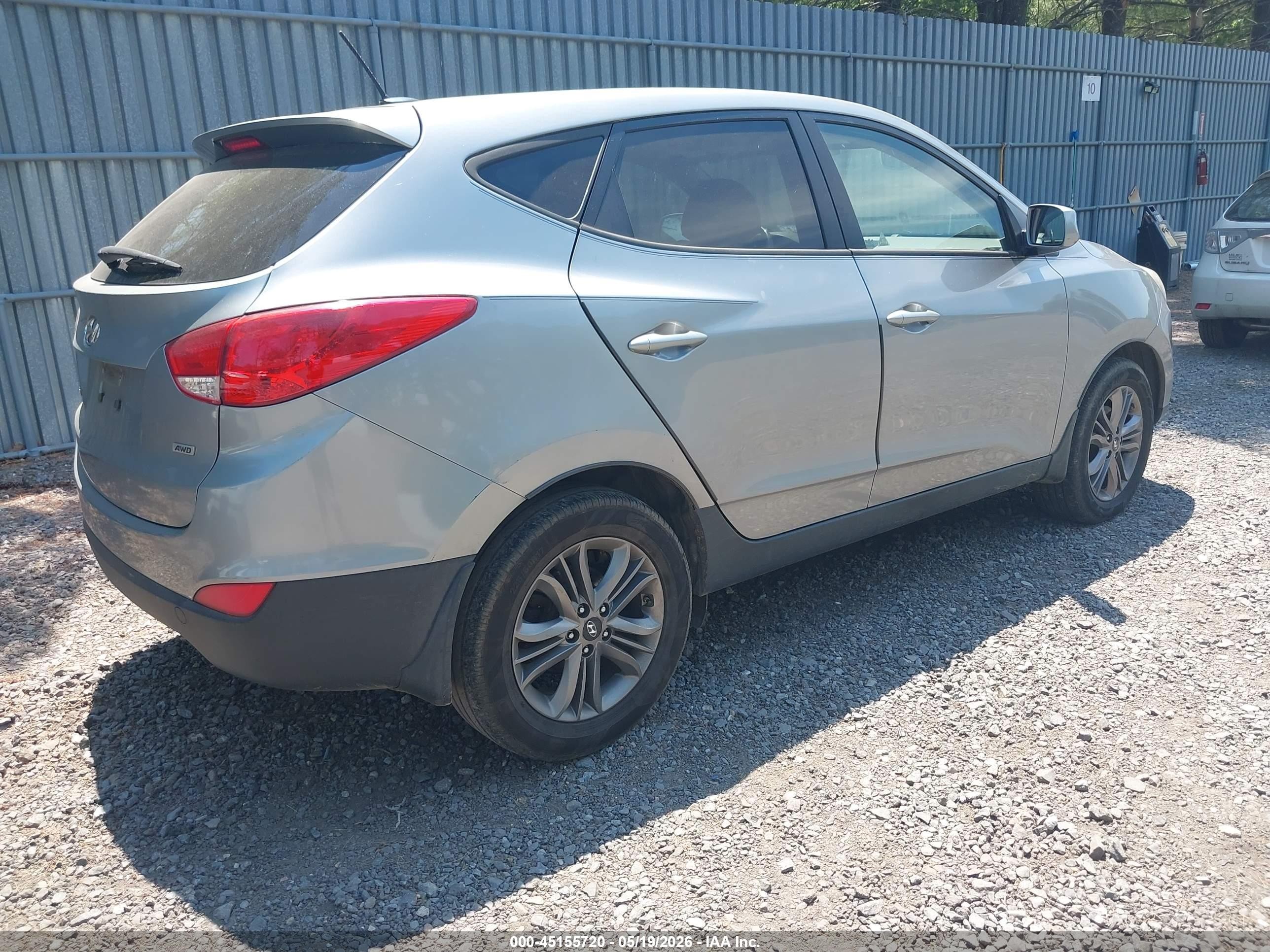 2015 Hyundai Tucson Gls Silver vin: KM8JTCAF5FU066427