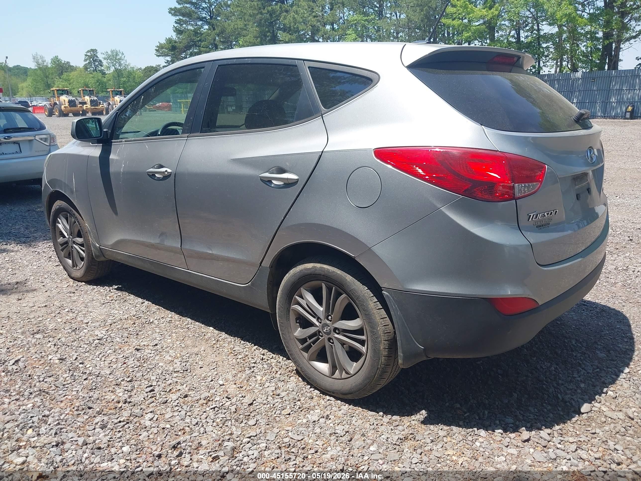 2015 Hyundai Tucson Gls Silver vin: KM8JTCAF5FU066427
