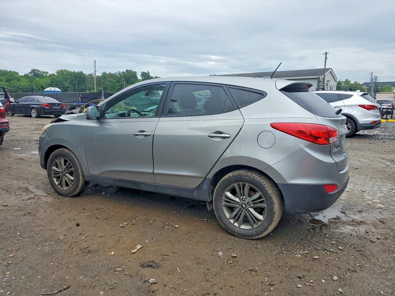 2015 Hyundai Tucson Gls Gray vin: KM8JTCAF5FU072101