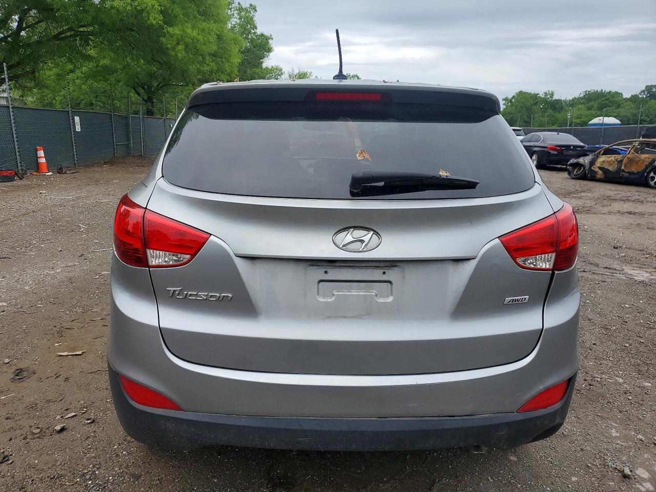 2015 Hyundai Tucson Gls Gray vin: KM8JTCAF5FU072101
