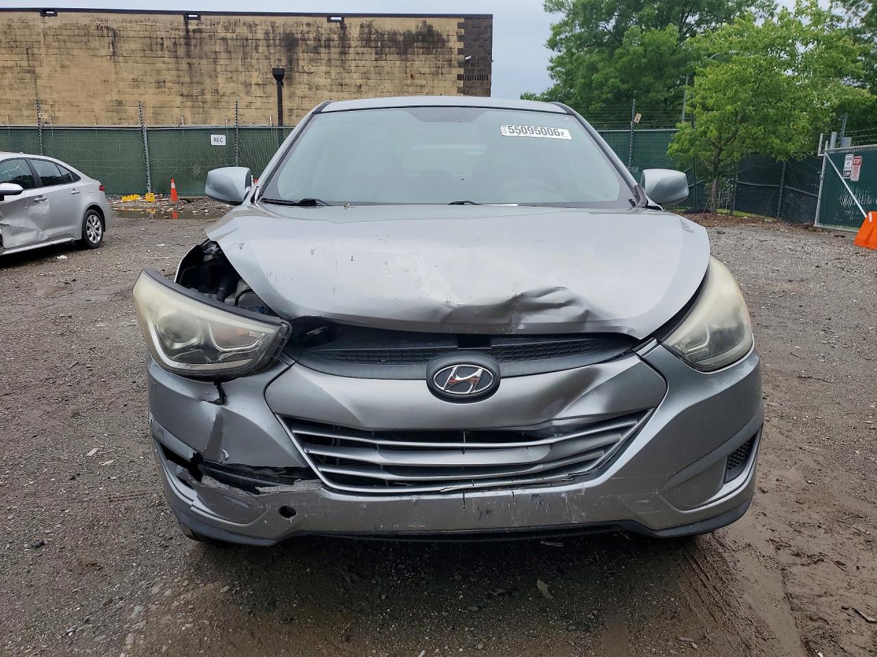 2015 Hyundai Tucson Gls Gray vin: KM8JTCAF5FU072101
