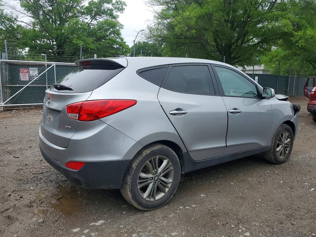 2015 Hyundai Tucson Gls Gray vin: KM8JTCAF5FU072101