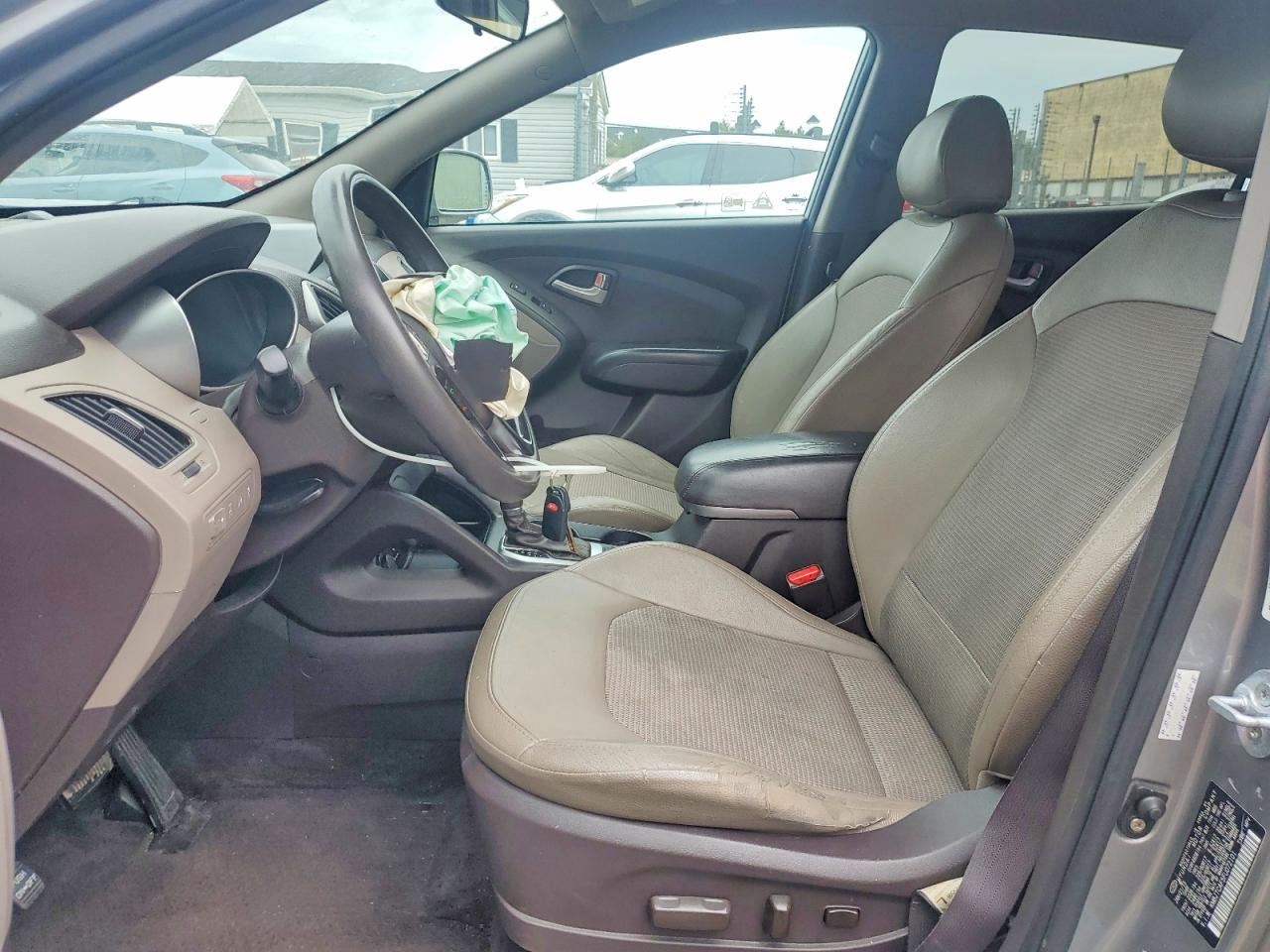 2015 Hyundai Tucson Gls Gray vin: KM8JTCAF5FU072101