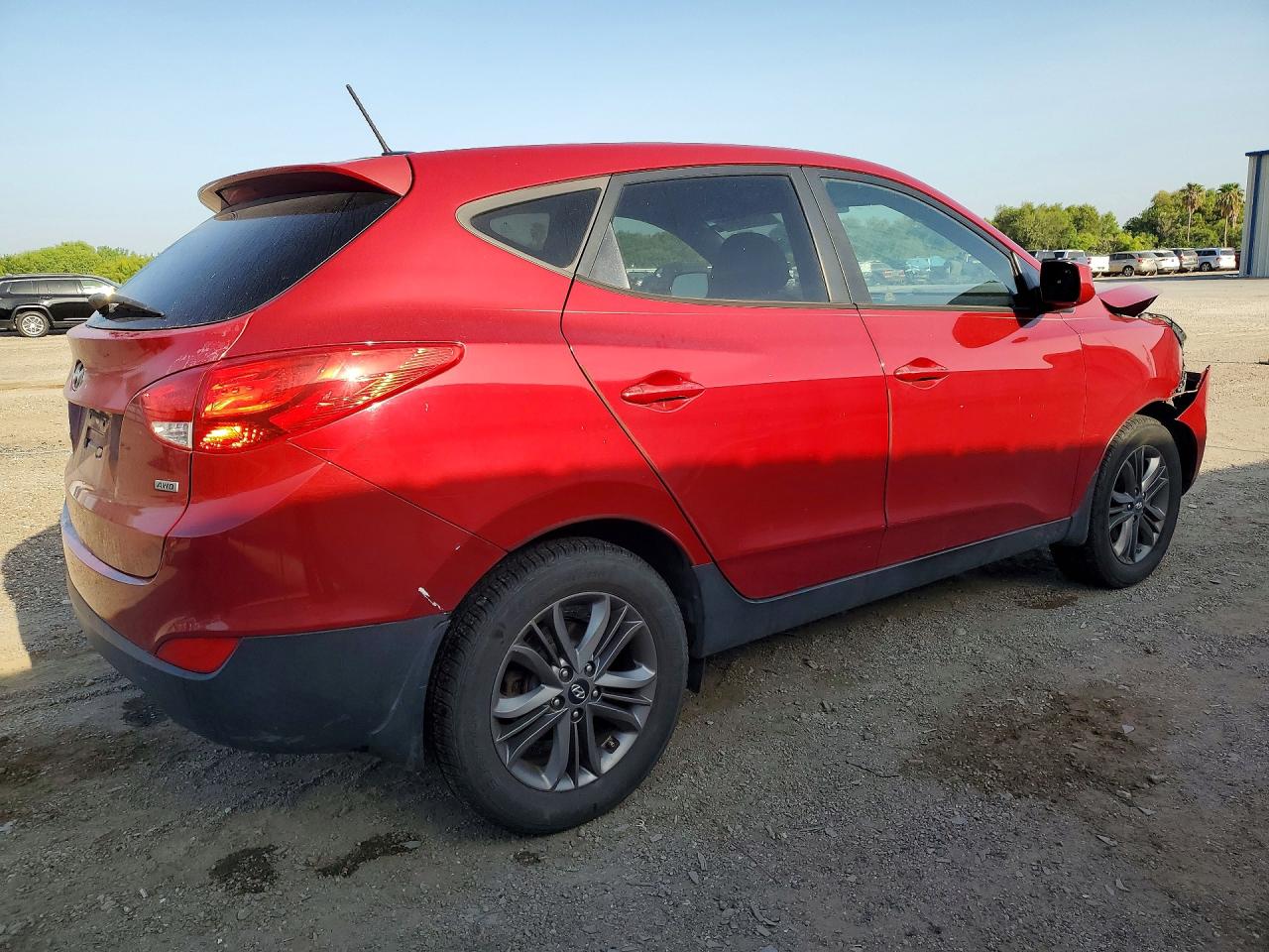 2015 Hyundai Tucson Gls Темно-бордовый vin: KM8JTCAF5FU074530