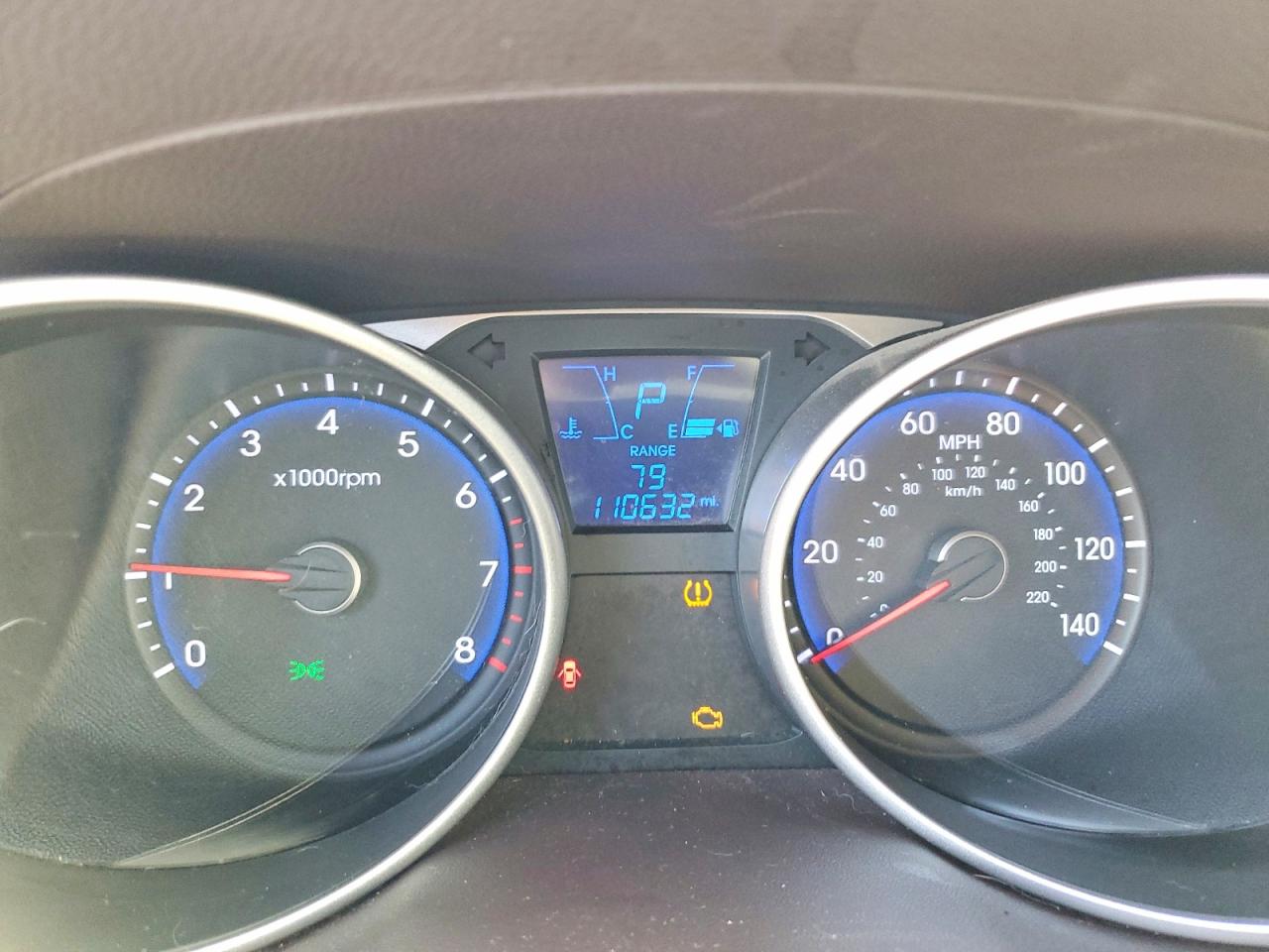 2015 Hyundai Tucson Gls Темно-бордовый vin: KM8JTCAF5FU074530