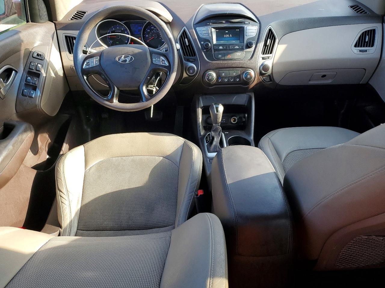 2015 Hyundai Tucson Gls Темно-бордовый vin: KM8JTCAF5FU074530