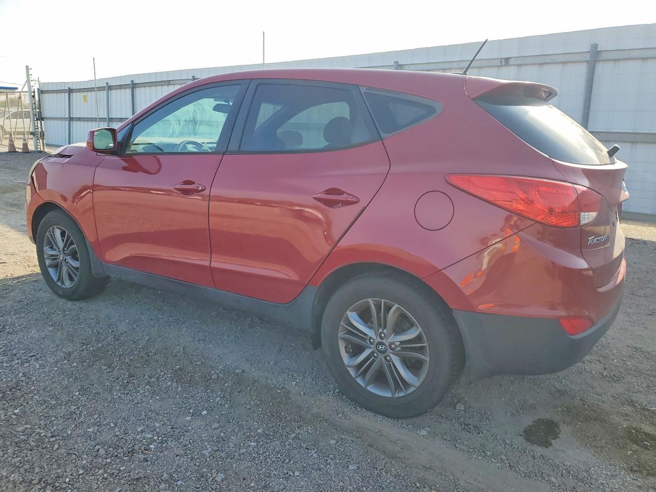 2015 Hyundai Tucson Gls Темно-бордовый vin: KM8JTCAF5FU074530
