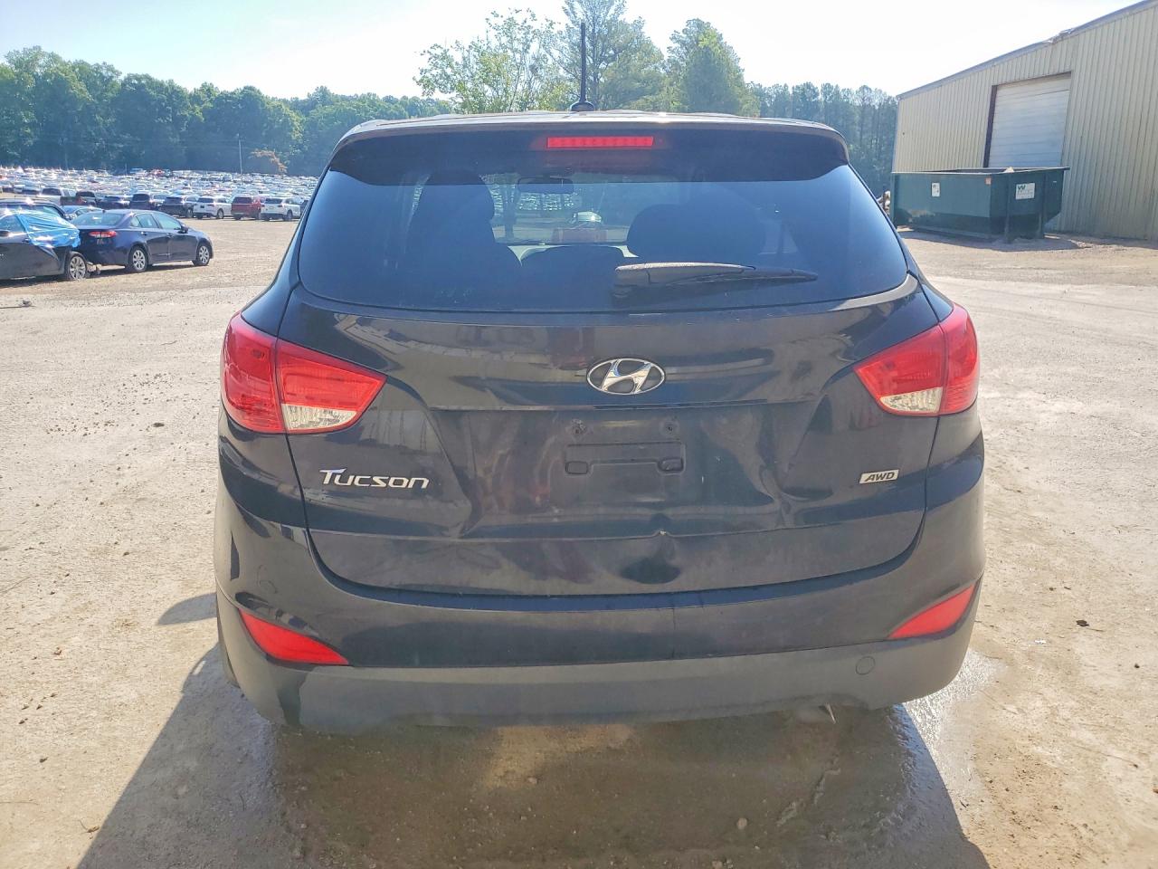 2014 Hyundai Tucson Gls Black vin: KM8JTCAF6EU855989