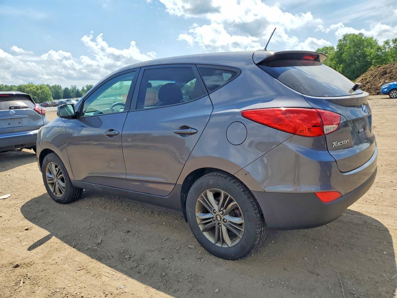 2015 Hyundai Tucson Gls Gray vin: KM8JTCAF6FU007077
