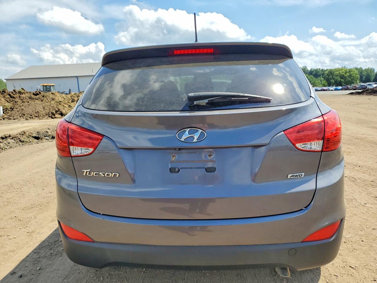 2015 Hyundai Tucson Gls Gray vin: KM8JTCAF6FU007077