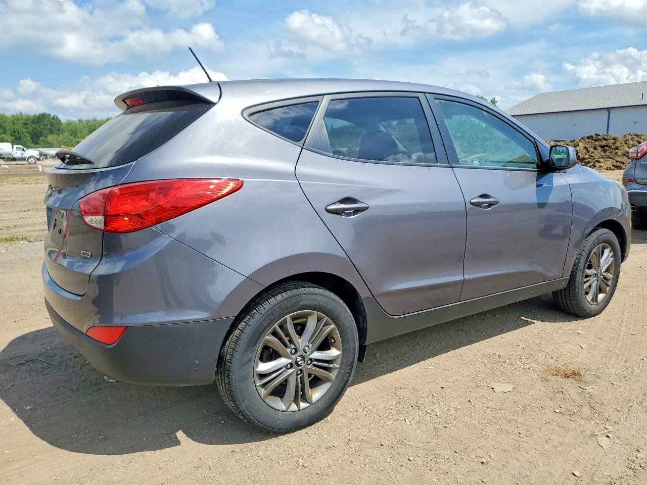 2015 Hyundai Tucson Gls Gray vin: KM8JTCAF6FU007077