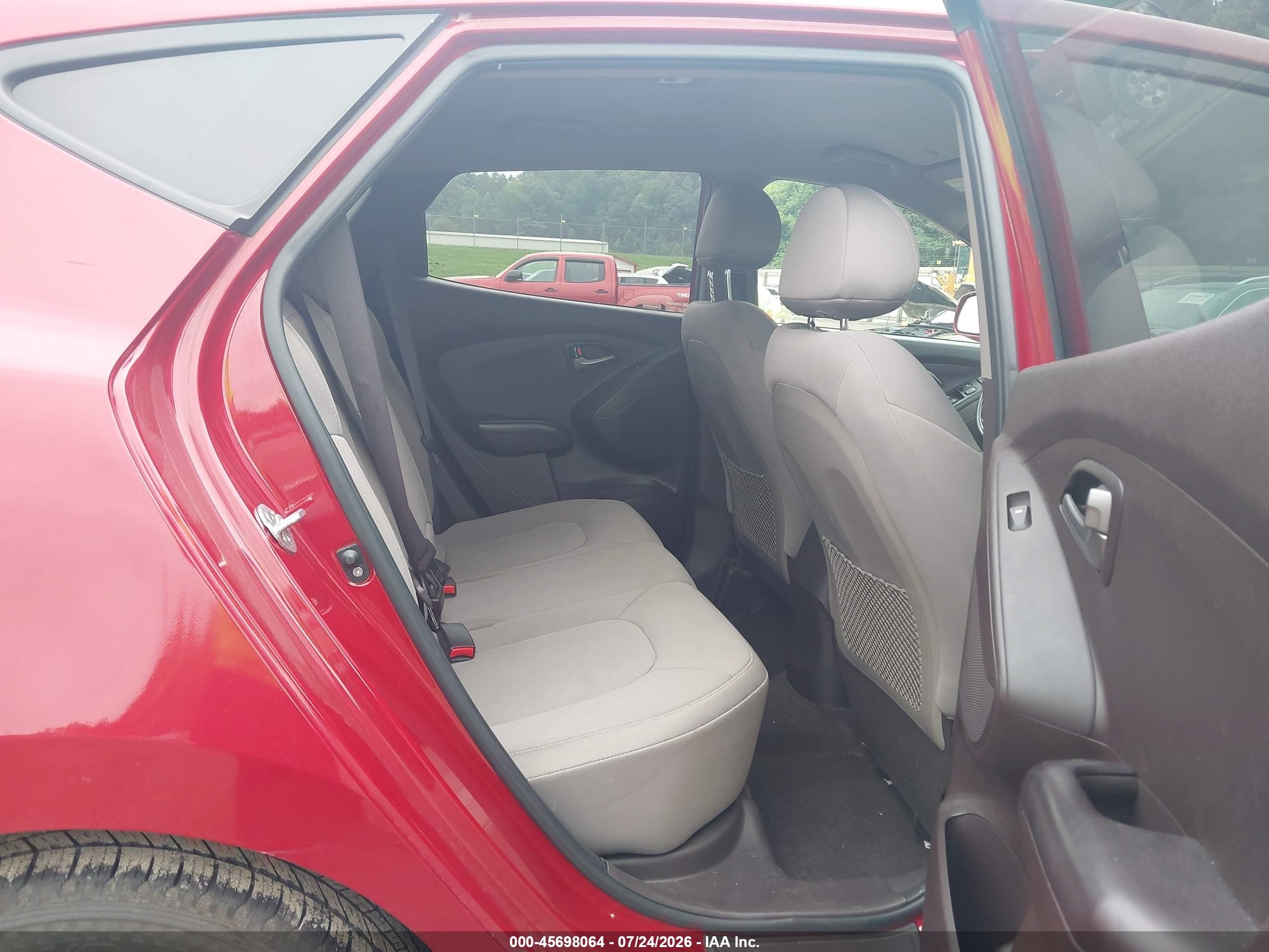2015 Hyundai Tucson Gls Red vin: KM8JTCAF6FU039978