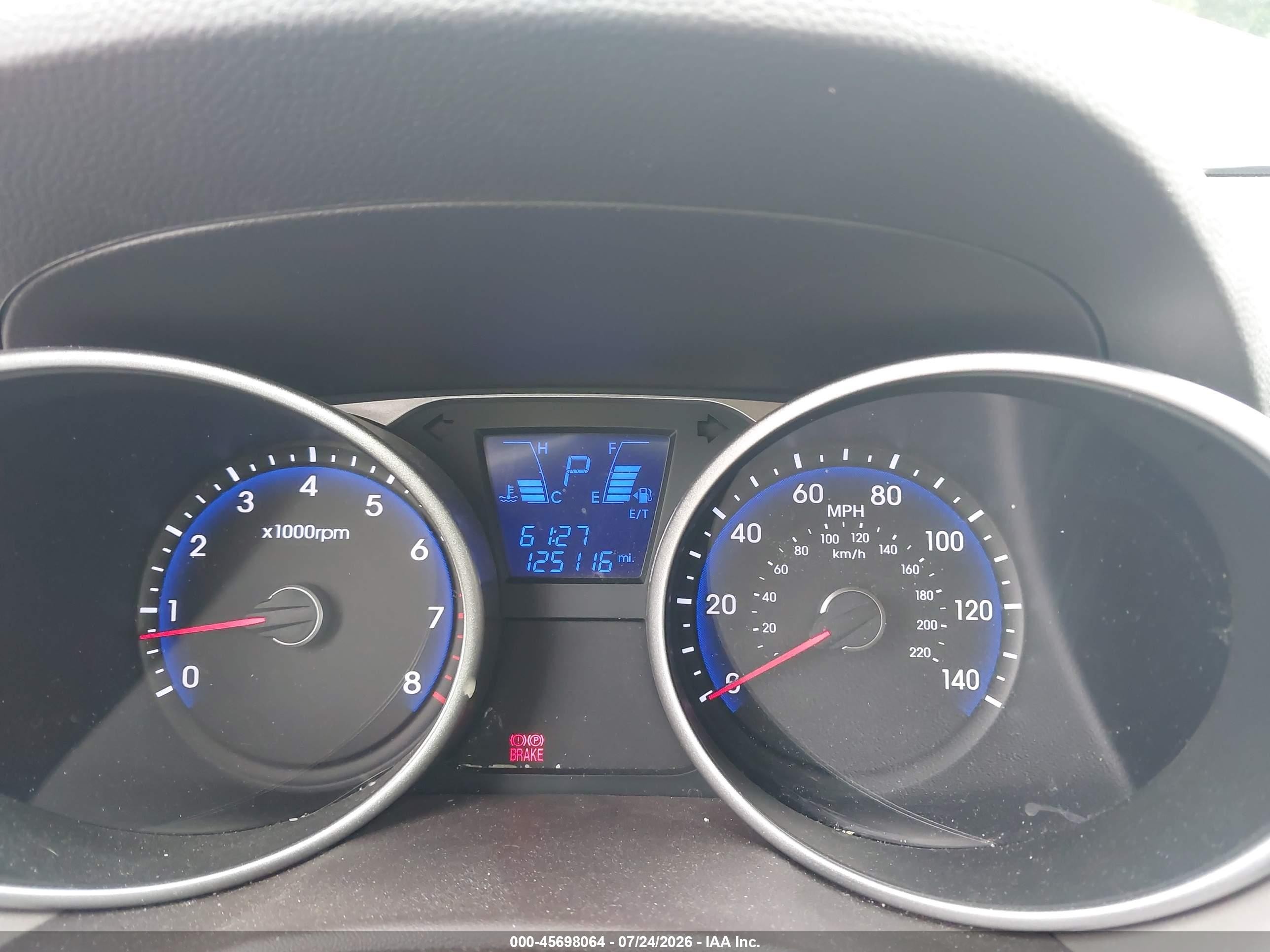 2015 Hyundai Tucson Gls Red vin: KM8JTCAF6FU039978