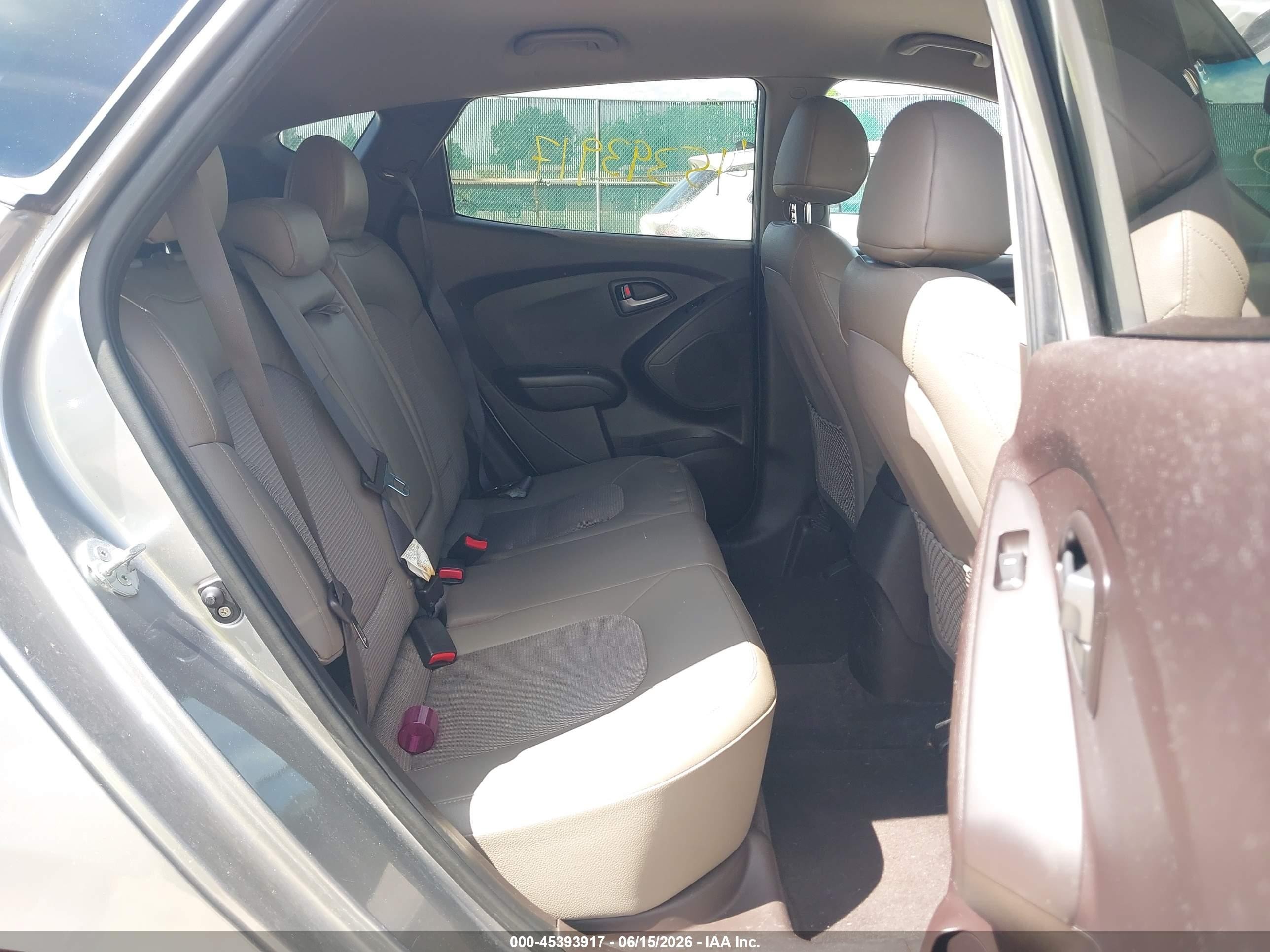 2015 Hyundai Tucson Gls Silver vin: KM8JTCAF6FU046901