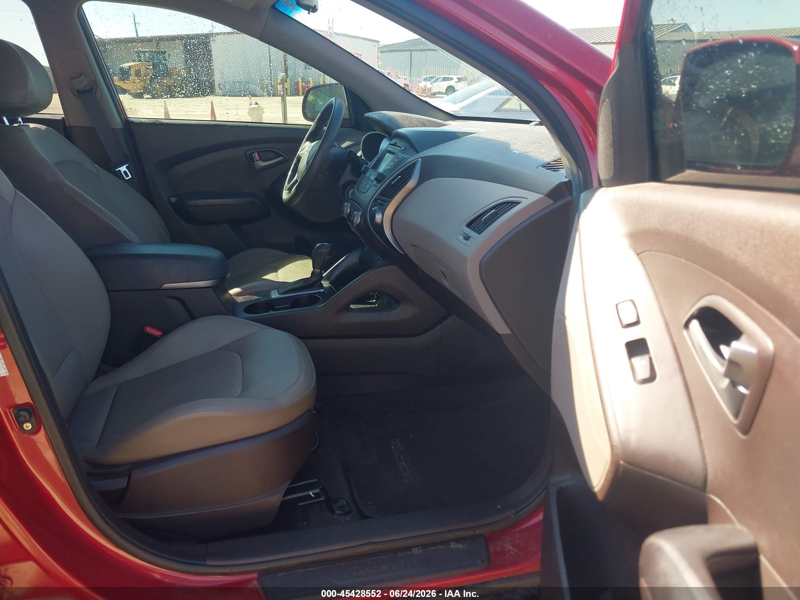 2015 Hyundai Tucson Gls Red vin: KM8JTCAF6FU087691
