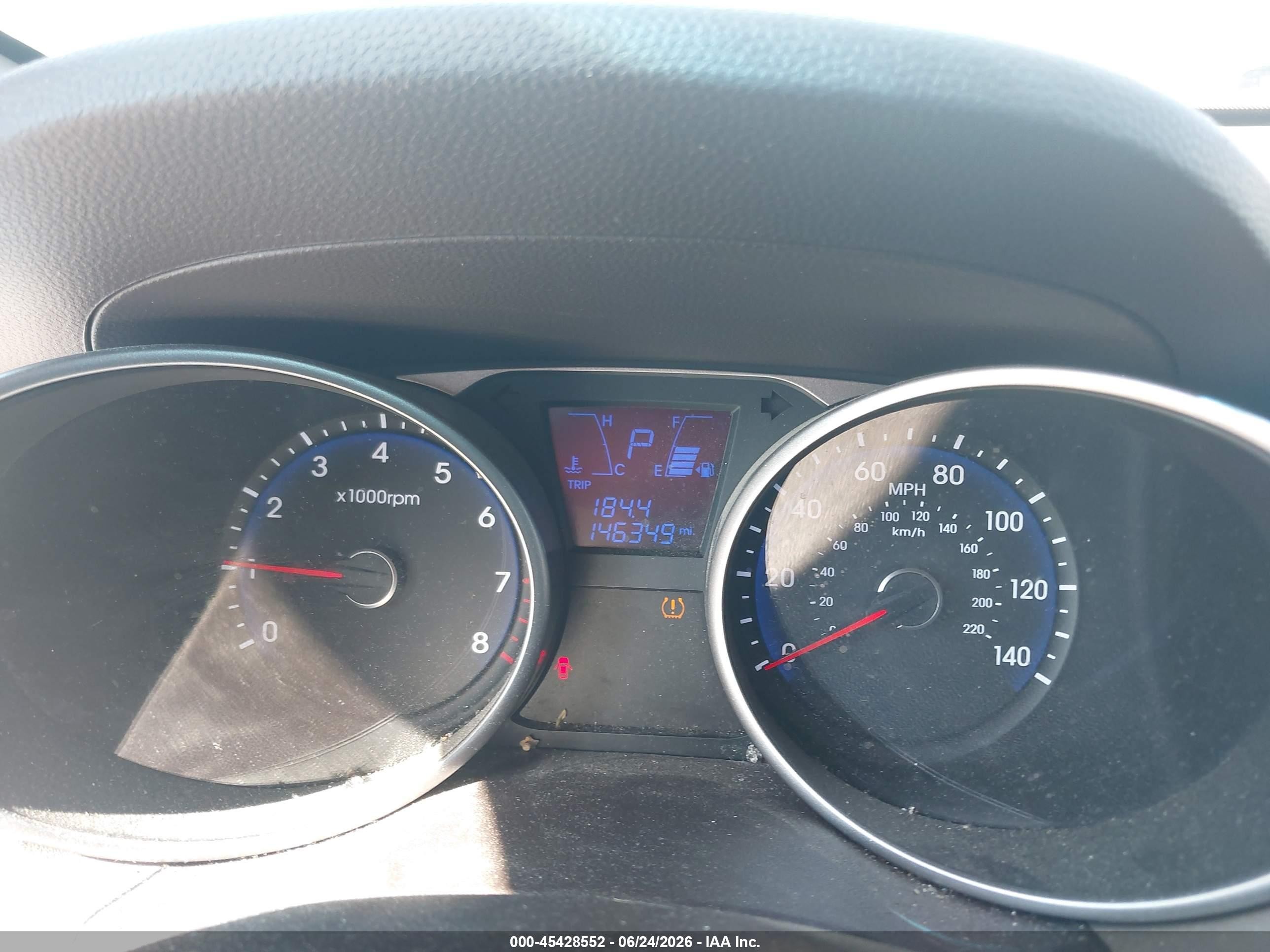 2015 Hyundai Tucson Gls Red vin: KM8JTCAF6FU087691