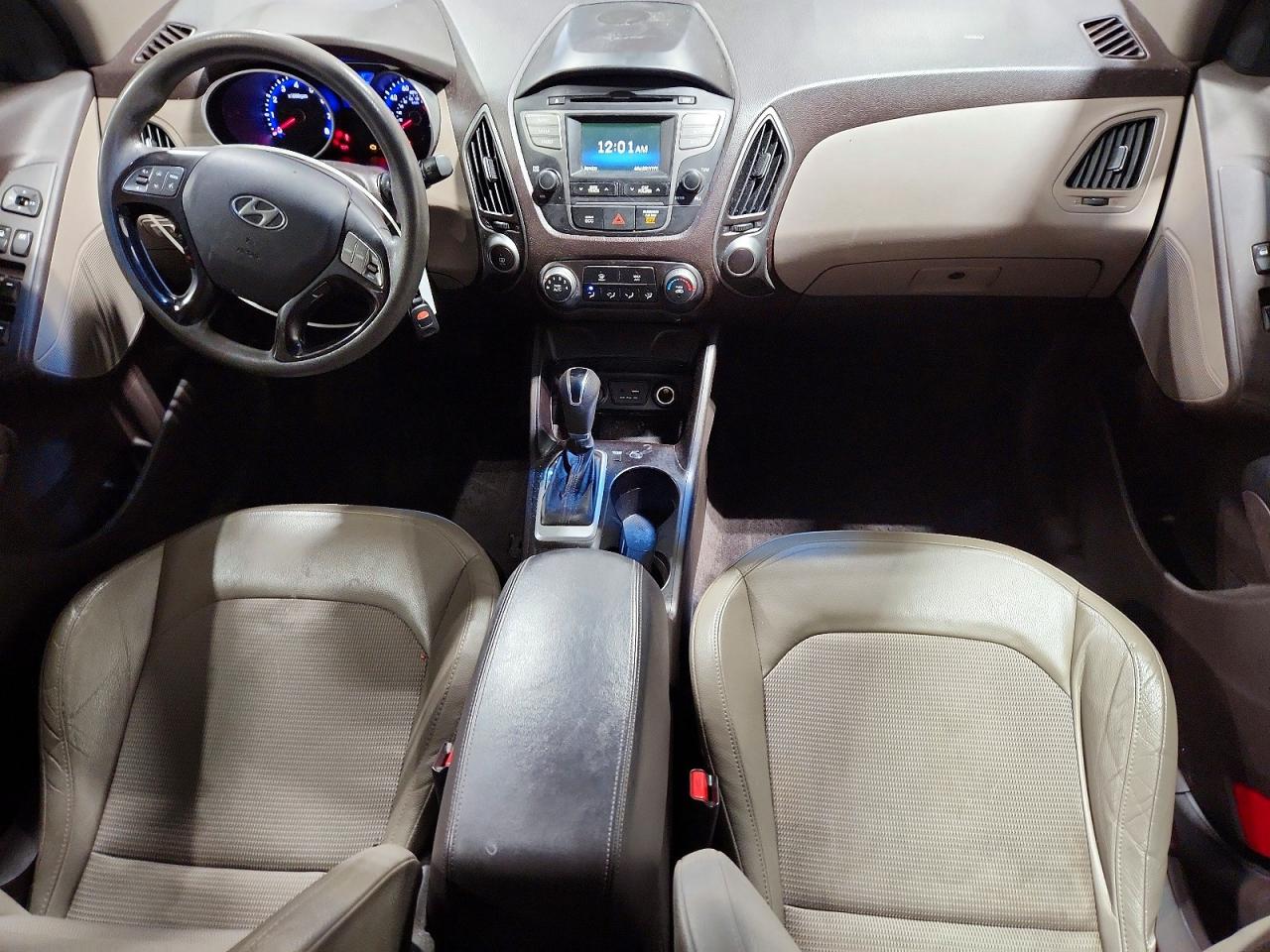 2015 Hyundai Tucson 4wd Красный vin: KM8JTCAF6FU091773