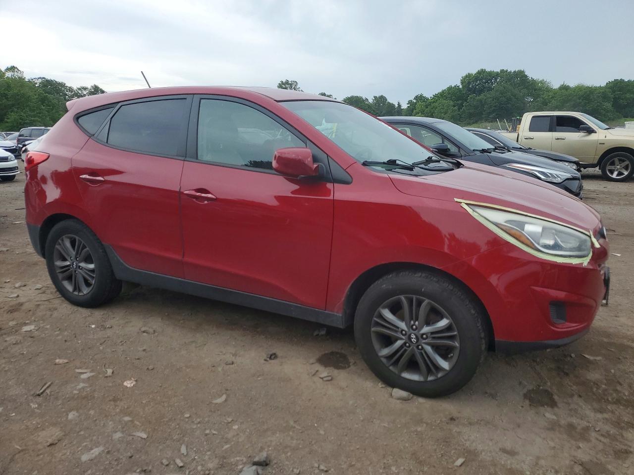 2015 Hyundai Tucson Gls Red vin: KM8JTCAF6FU111746
