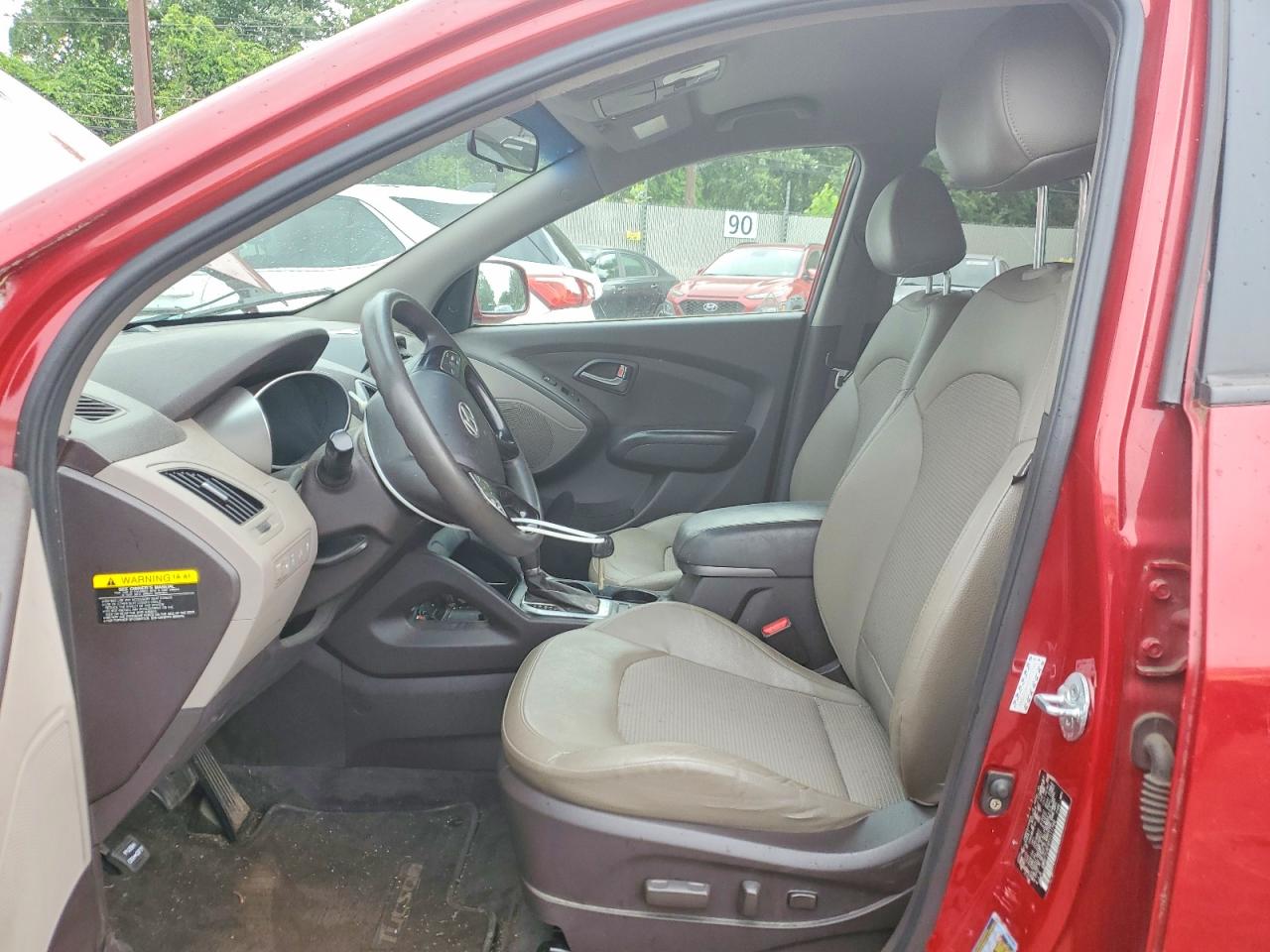 2015 Hyundai Tucson Gls Red vin: KM8JTCAF6FU111746