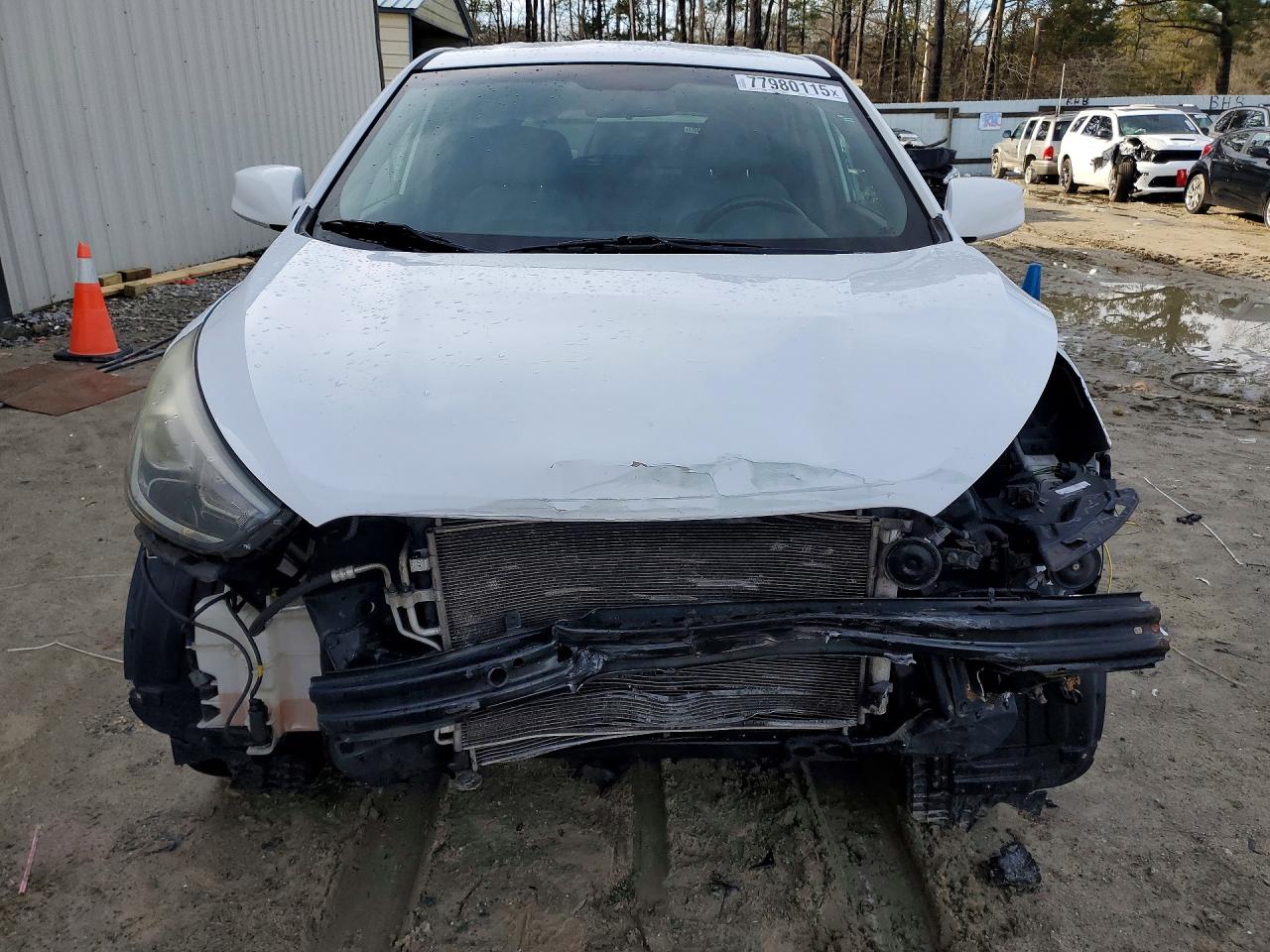 2015 Hyundai Tucson Gls Белый vin: KM8JTCAF7FU071788