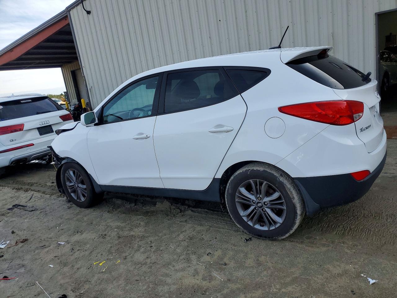 2015 Hyundai Tucson Gls Белый vin: KM8JTCAF7FU071788