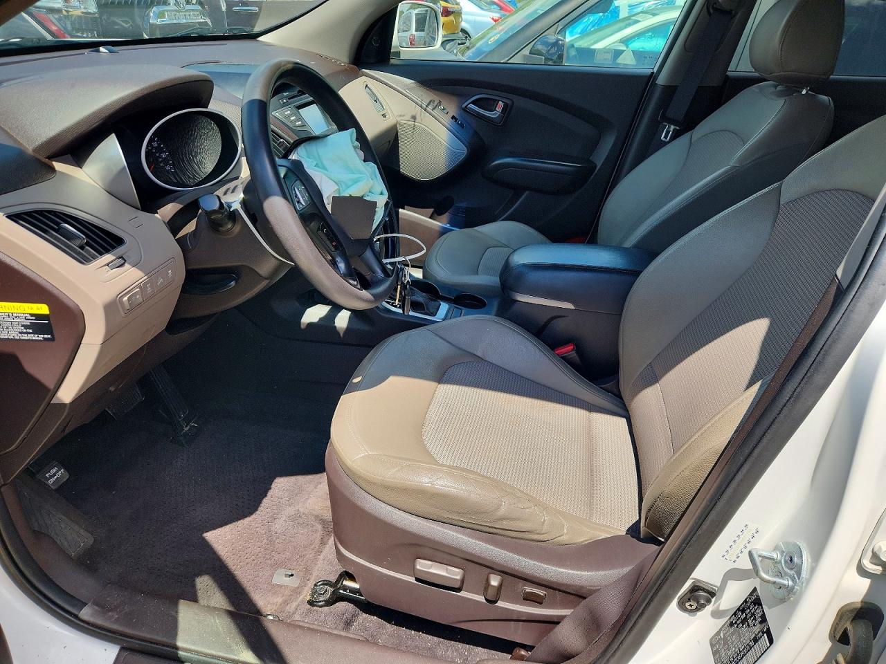 2015 Hyundai Tucson Gls Белый vin: KM8JTCAF7FU071788