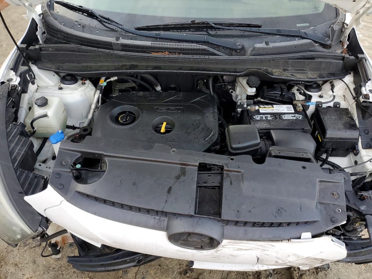 2015 Hyundai Tucson Gls Белый vin: KM8JTCAF7FU071788
