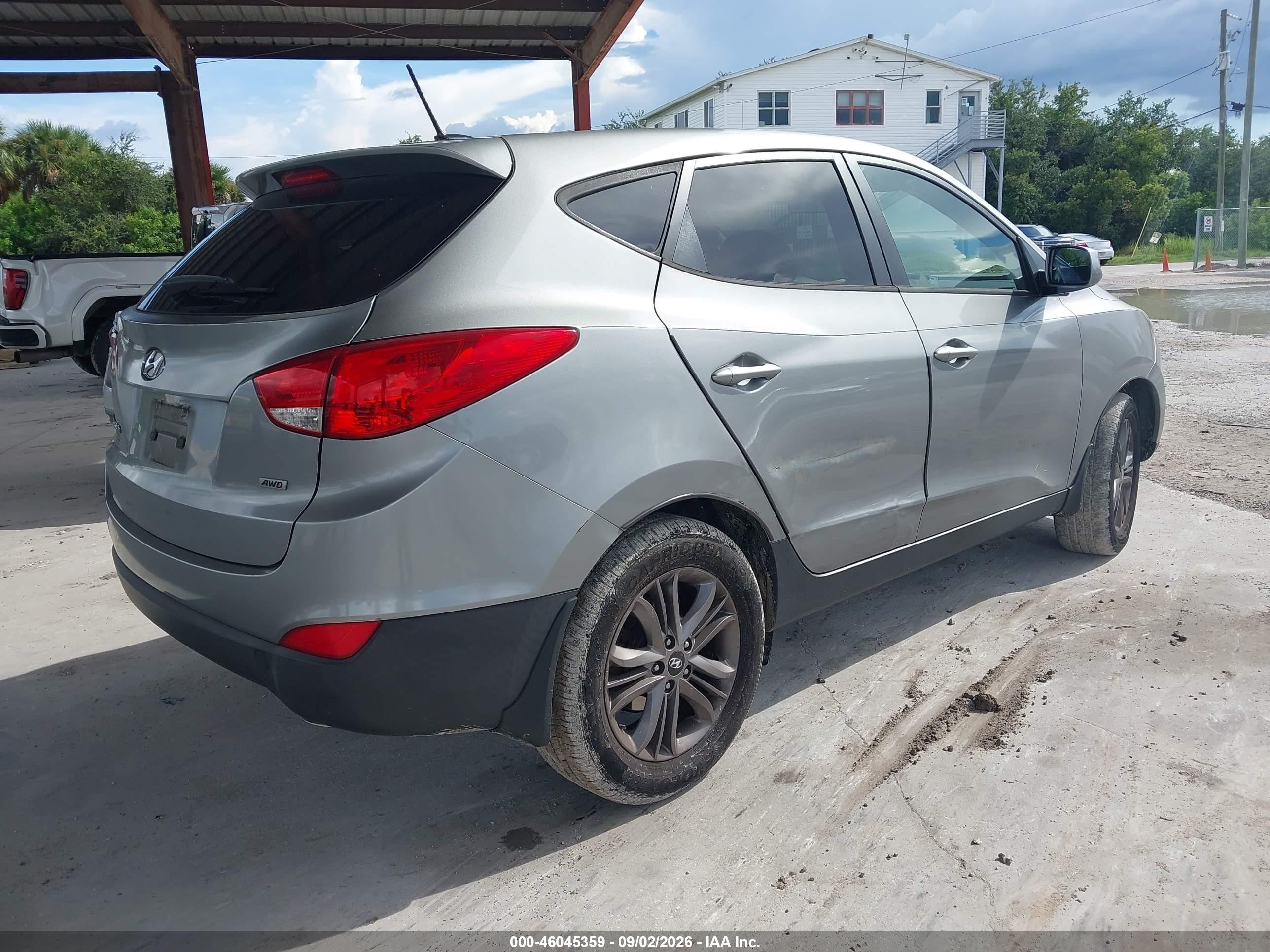 2015 Hyundai Tucson Gls Gray vin: KM8JTCAF7FU074772