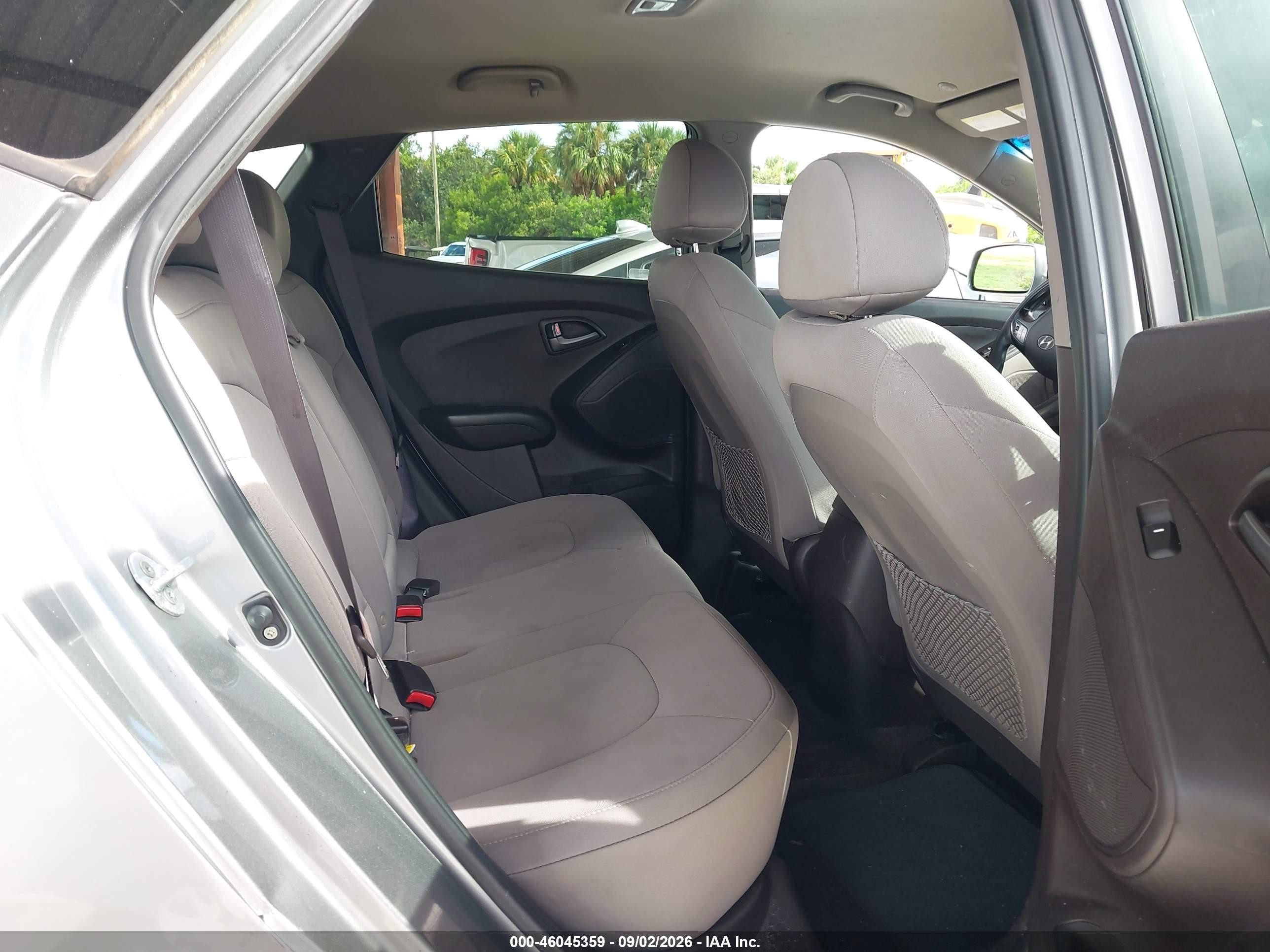 2015 Hyundai Tucson Gls Gray vin: KM8JTCAF7FU074772