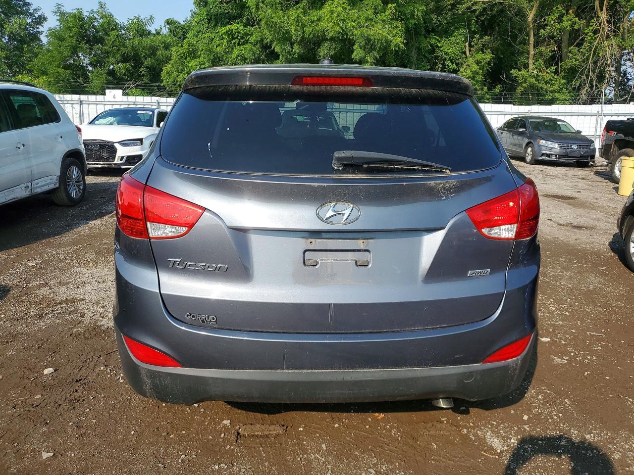 2015 Hyundai Tucson Gls Charcoal vin: KM8JTCAF7FU084301