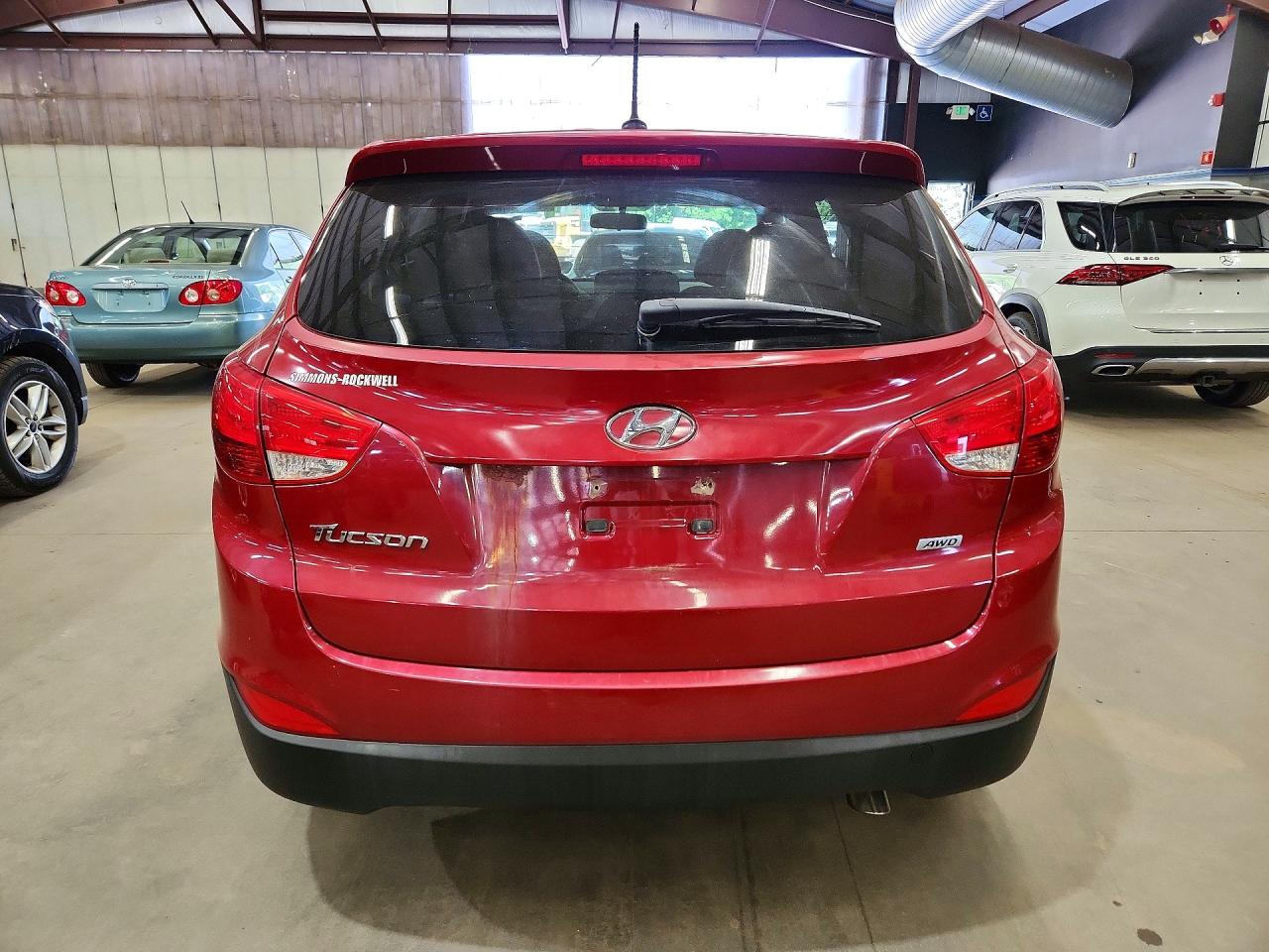 2015 Hyundai Tucson Gls Red vin: KM8JTCAF7FU965001