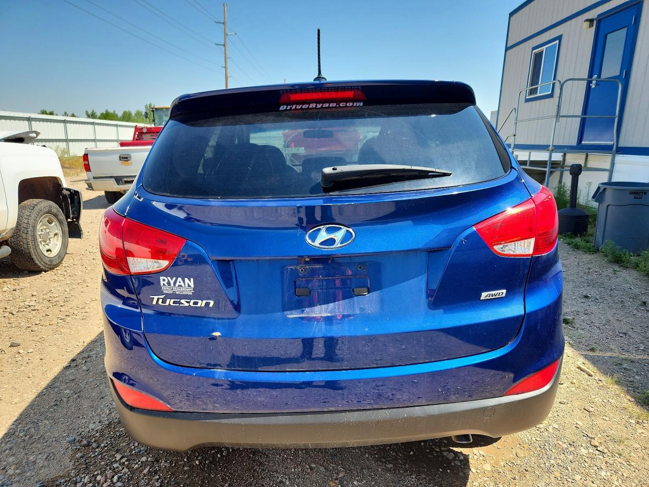 2015 Hyundai Tucson Gls Blue vin: KM8JTCAF7FU976869