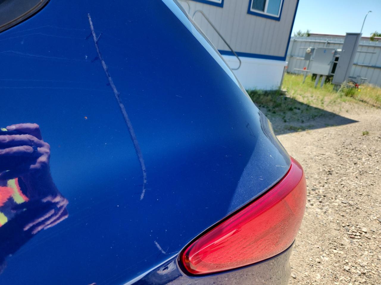 2015 Hyundai Tucson Gls Blue vin: KM8JTCAF7FU976869 Damage: Left Qtr Panel, Chipped, 1