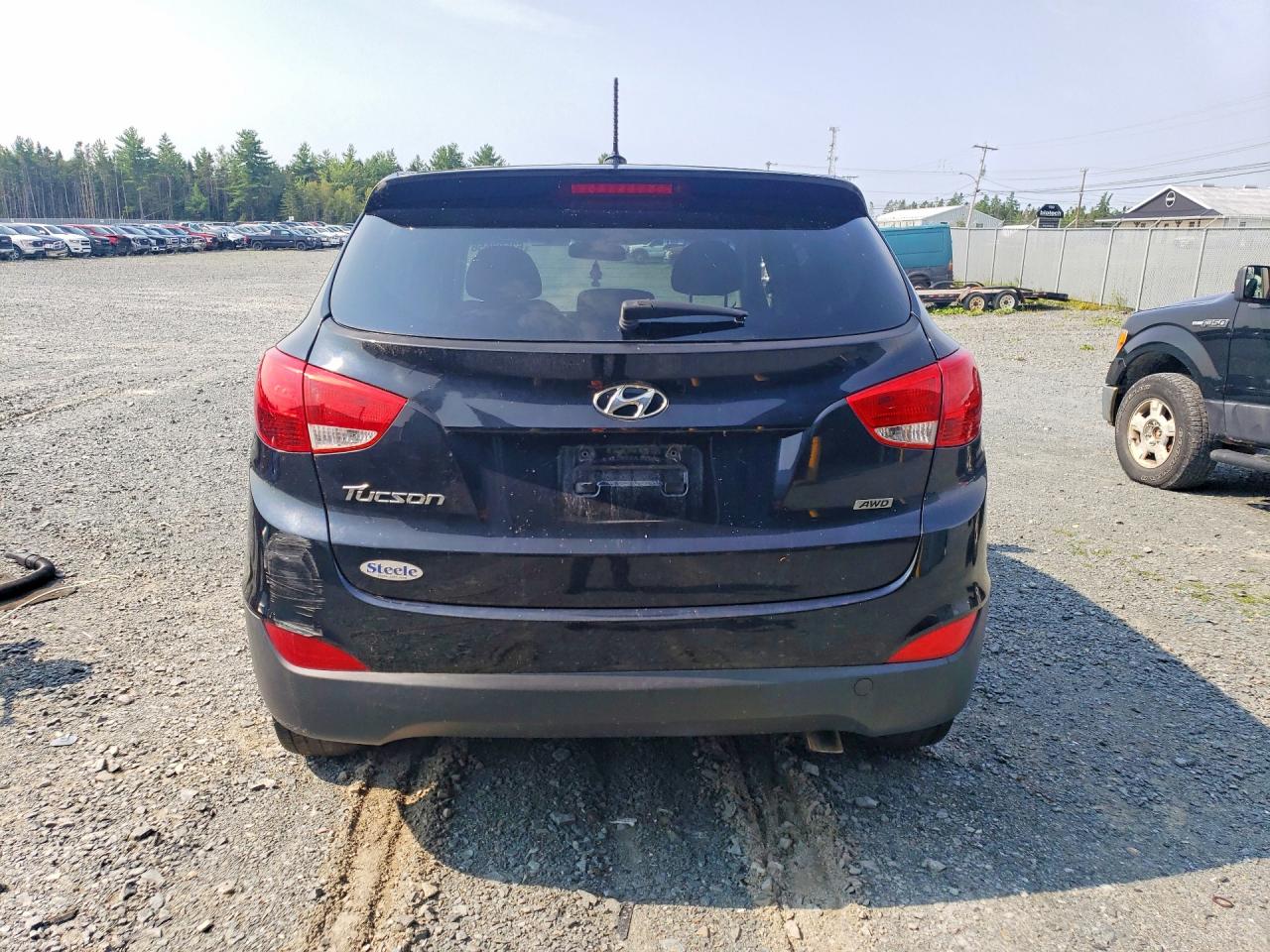 2014 Hyundai Tucson Gls Black vin: KM8JTCAF8EU893823