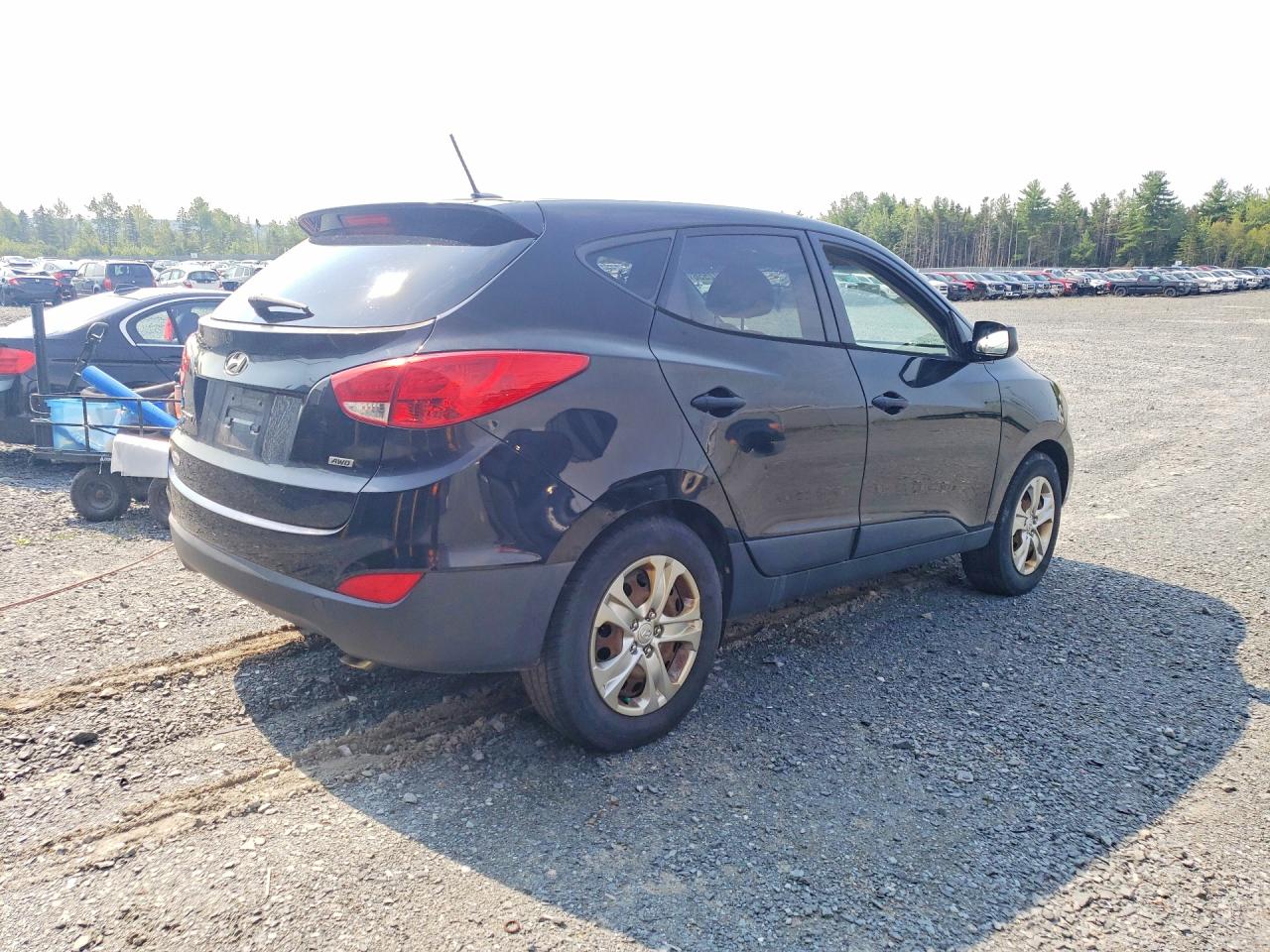 2014 Hyundai Tucson Gls Black vin: KM8JTCAF8EU893823