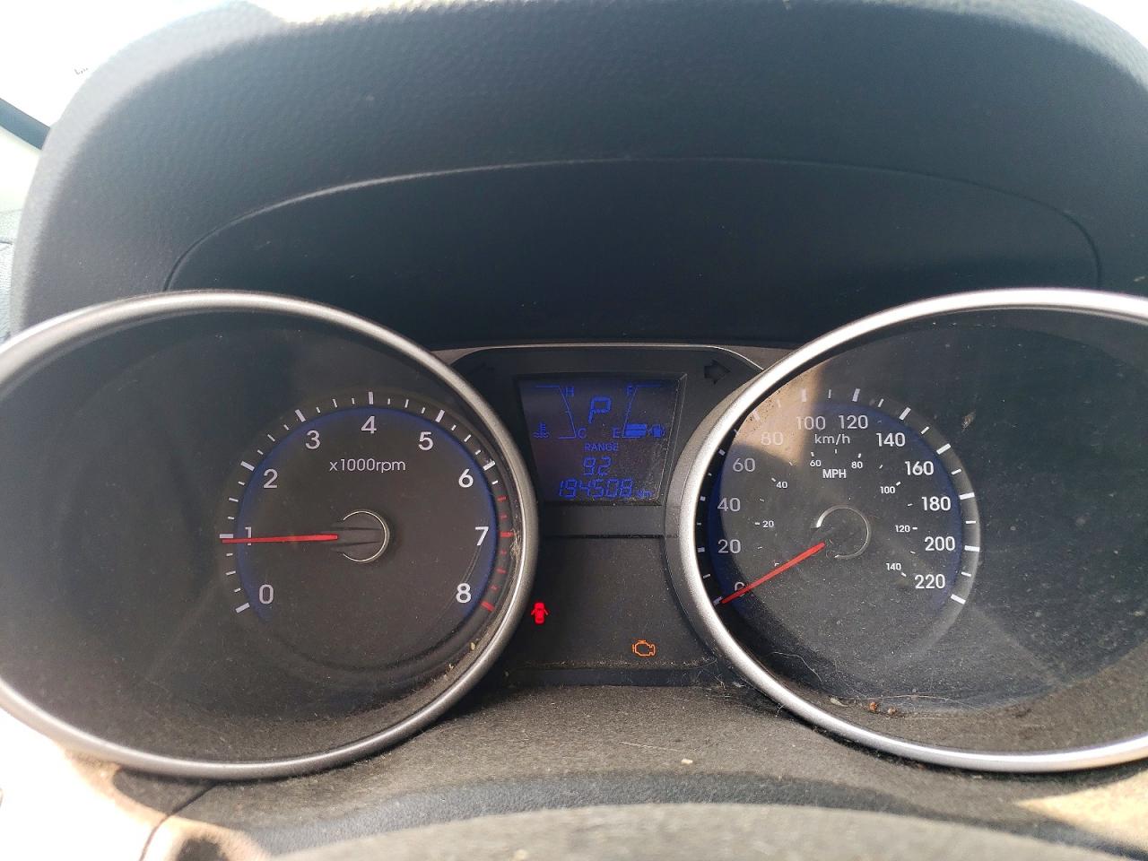 2014 Hyundai Tucson Gls Black vin: KM8JTCAF8EU893823